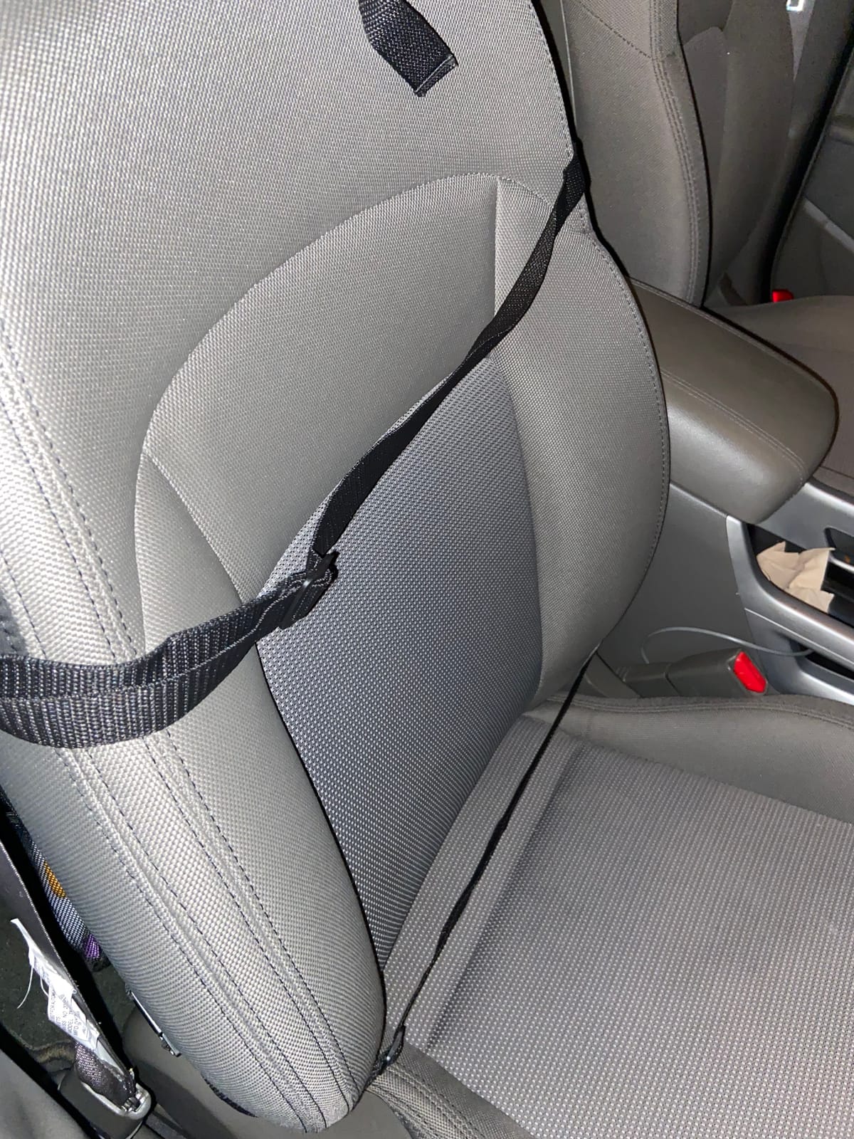 SMART ELF Backing Backseat Car Organizer Kick Mat with Storage Pockets | Waterproof 600D Baby Car Seat Protector for Leather and Fabric, Universal Size Baby/Pets for Child Car Seat - Thick Padding customer photo 2