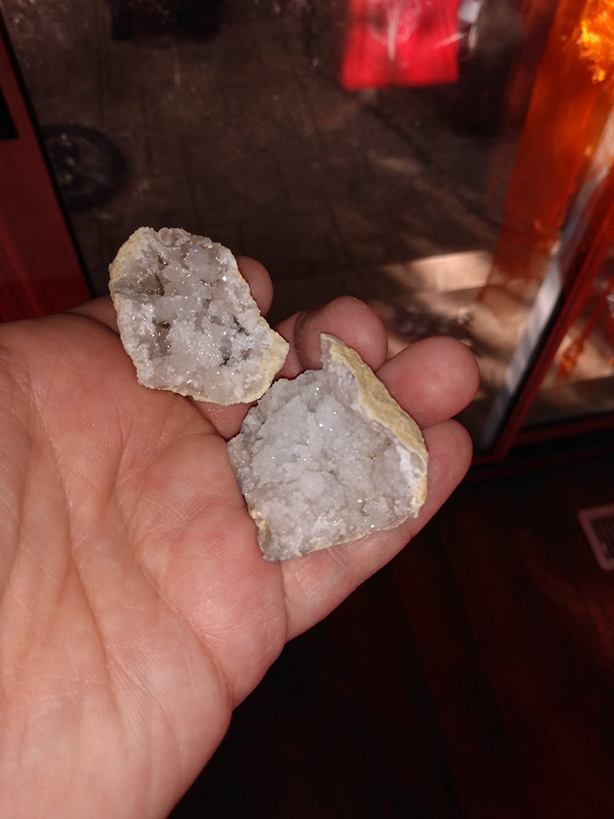 40 Break Your Own Geodes Crystals Bulk Pack - Whole Moroccan 1.5