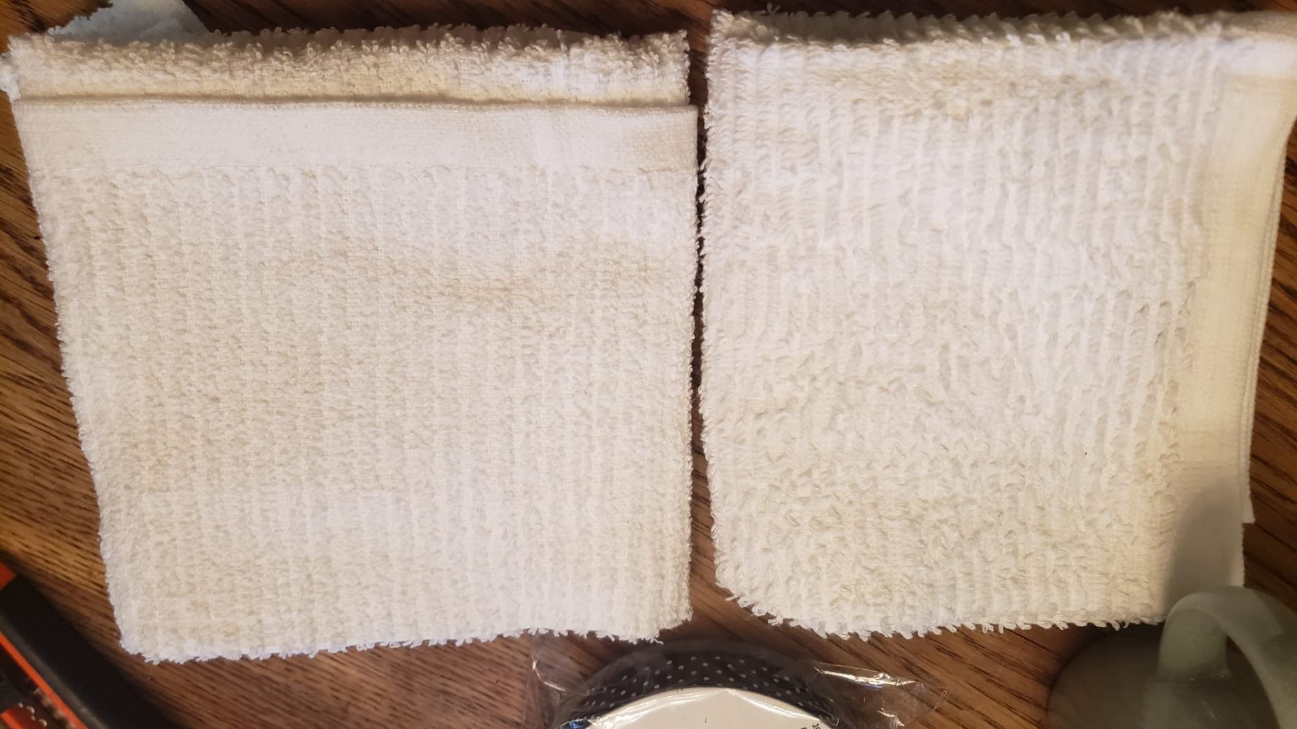 Utopia Towels Ribbed Kitchen Bar Mops, 12 Pack, 16x19 in, Cotton, White | Multi-Purpose 100% Cotton Ribbed Bar Mop Towels - Super Absorbent, Durable, Lint-Free, Ideal for Home & Kitchen Bars customer photo 1