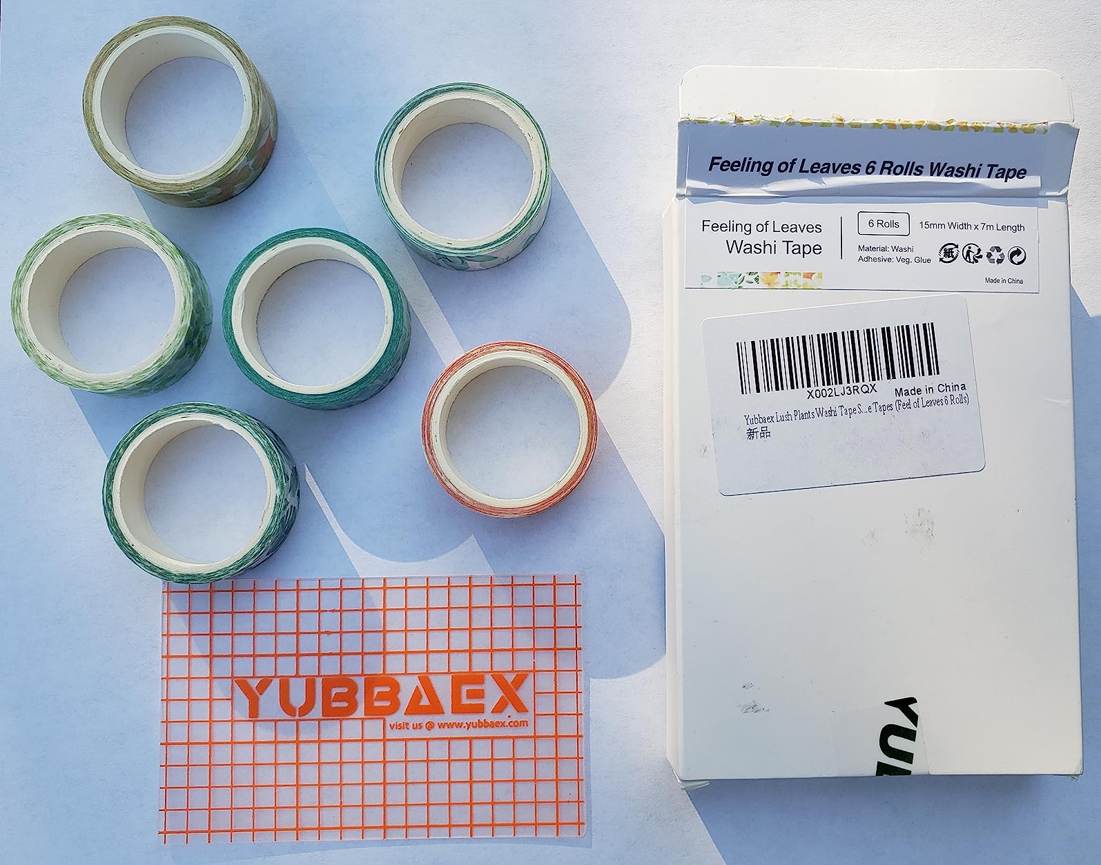 YUBBAEX Floral Gold Washi Tape Set 6 Rolls VSCO Foil Masking Tape Decorative for Arts, DIY Crafts, Journal Supplies, Planners, Scrapbook, Card/Gift Wrapping -15mm- (Romantic Flowers) customer photo 2