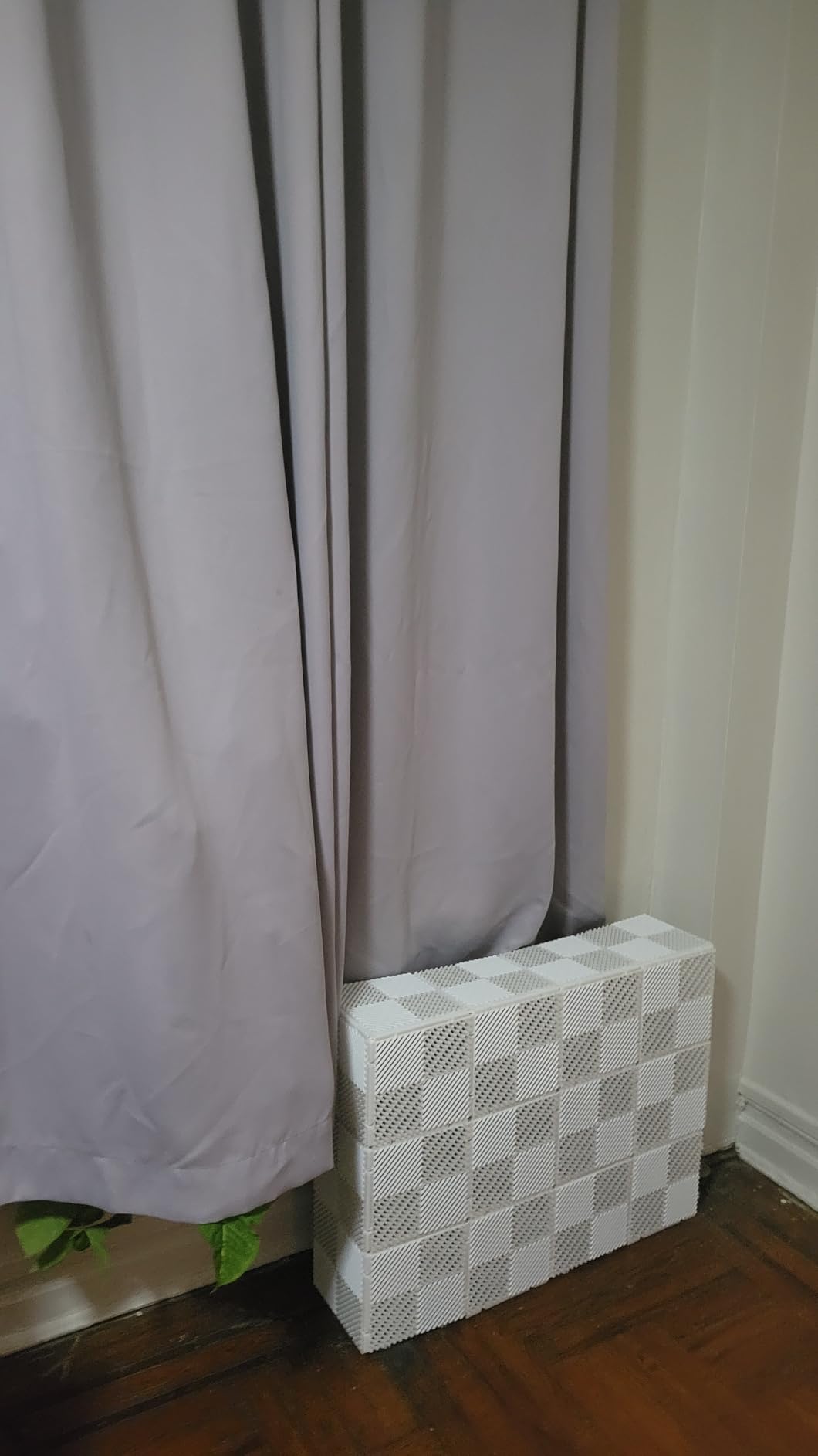 Ready Covers - Radiator Cover Heating Cabinet For Your Home And Office - Fits Most Small and Medium Size Radiators: WHITE - 30 Tiles! (30, White) customer photo 2