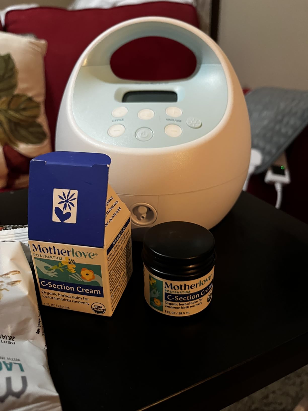 Motherlove C-Section Cream (1 oz) | Organic Herbal Balm for Cesarean Scar Massage customer photo 2