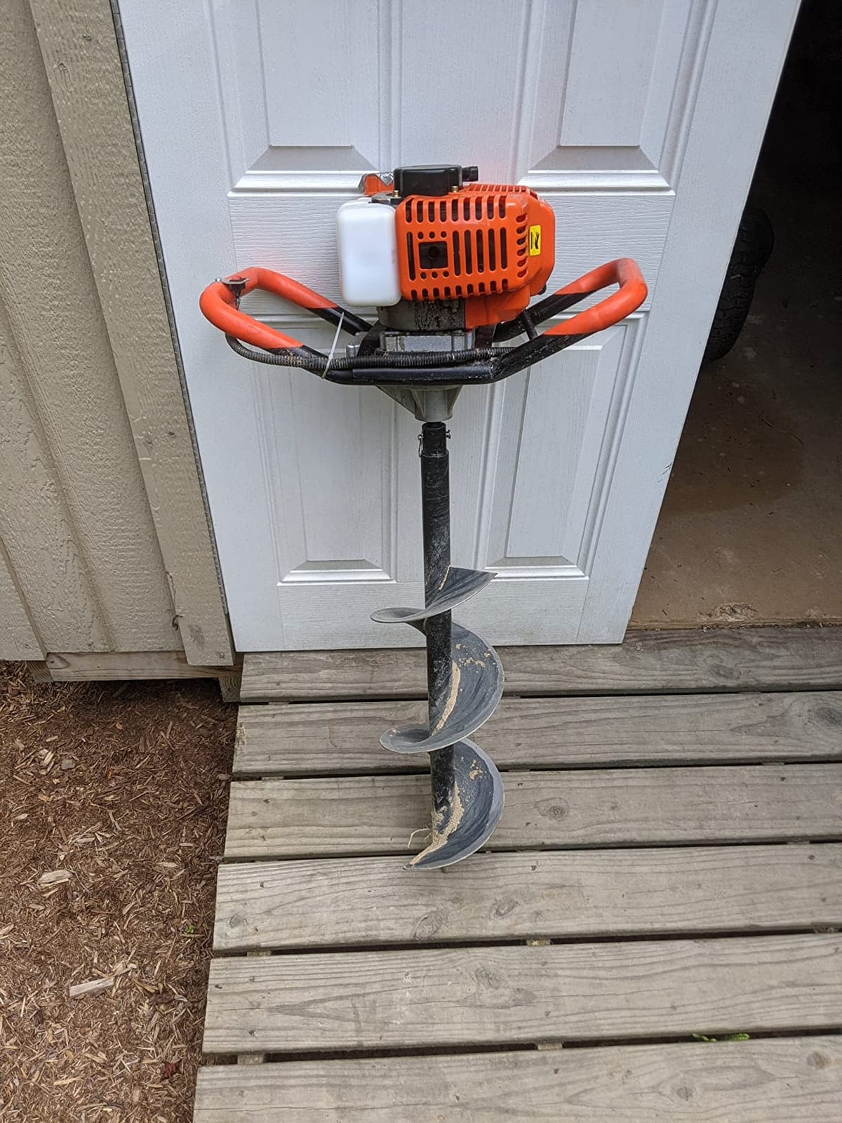 DYRABREST 52cc Gas Powered Earth Auger Post Hole Digger Borer Fence Ground Drill 4inch / 6inch / 8inch Bits customer photo 2