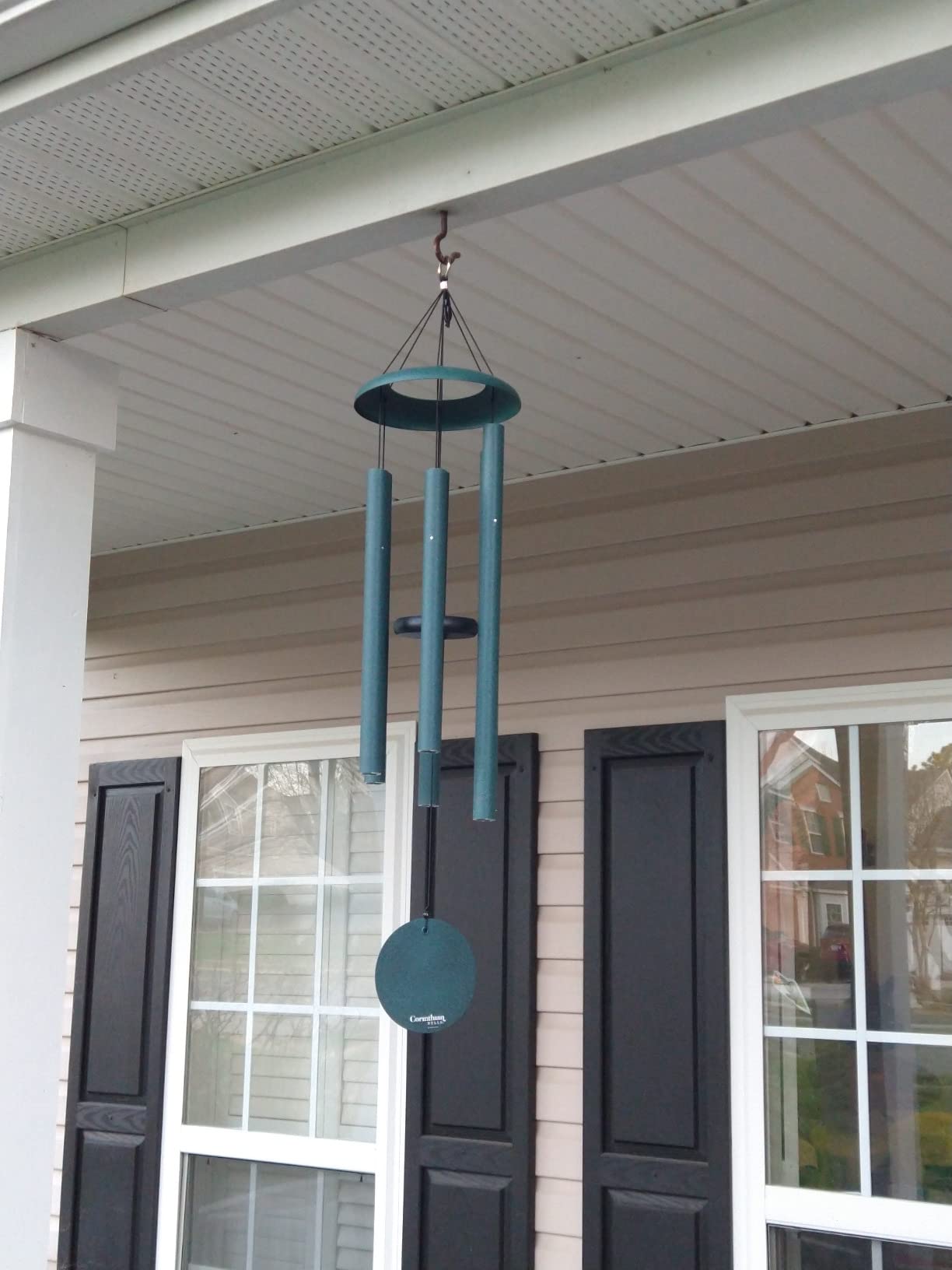 Corinthian Bells by Wind River - 36 inch Silver Vein Wind Chime for Patio, Backyard, Garden, and Outdoor Decor (Aluminum Chime) Made in the USA customer photo 2