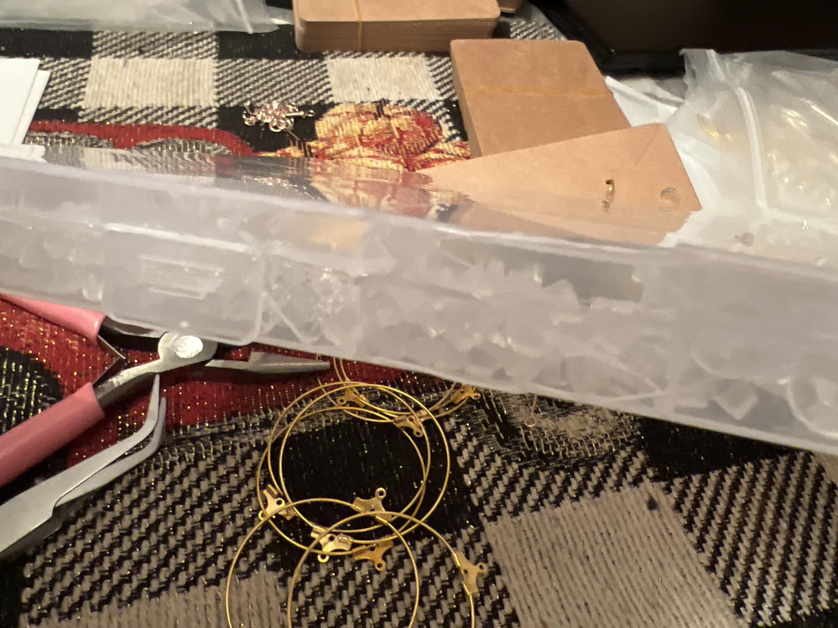 Earrings Hooks for Jewelry Making, Anezus 2000Pcs Earring Making Supplies Kit with Fish Hook Earrings, Earring Cards, Jewelry Plier, Earring Backs and Jump Ring for Jewelry Making and Earring Repair customer photo 1