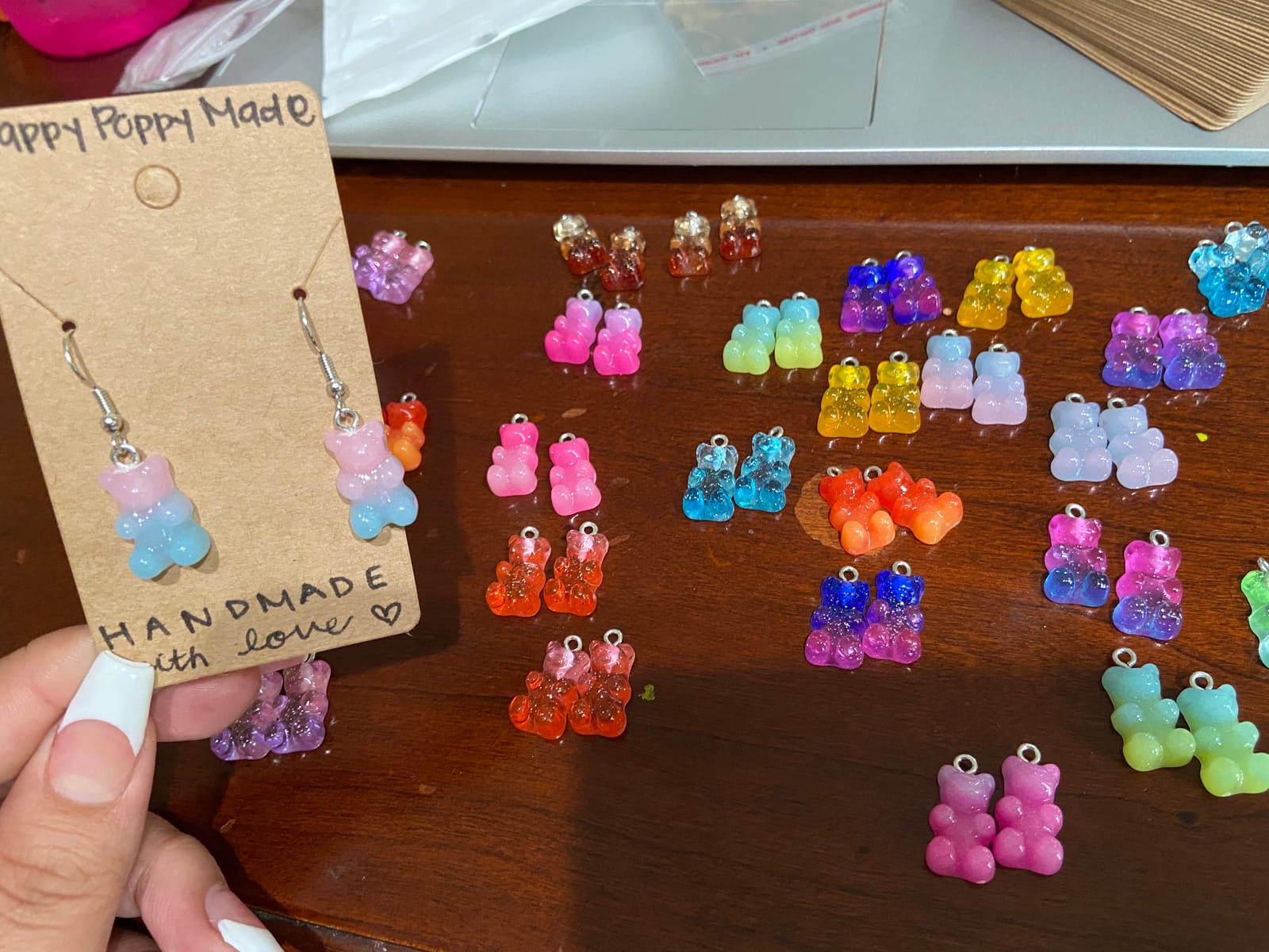 Paxcoo 1350pcs Earring Making Kit with Hooks, Rings, Pliers, Backs, Holder Cards and Clear Bags for DIY Earring Supplies and Findings customer photo 2