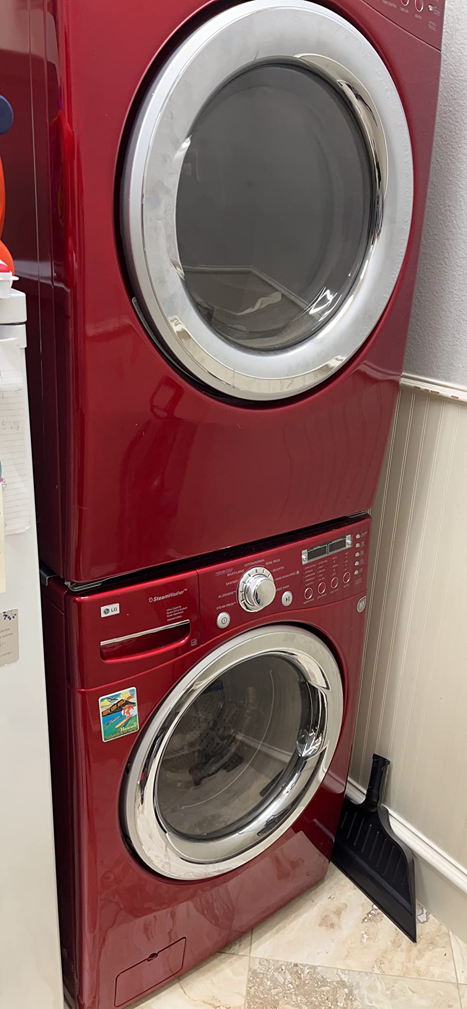 KSTK1 washer dryer stacking kit 27-inch for LG Laundry washing Machine&Dryer - Solid Metal with Chrome Coated - 10 YEARS WARRANTY customer photo 1