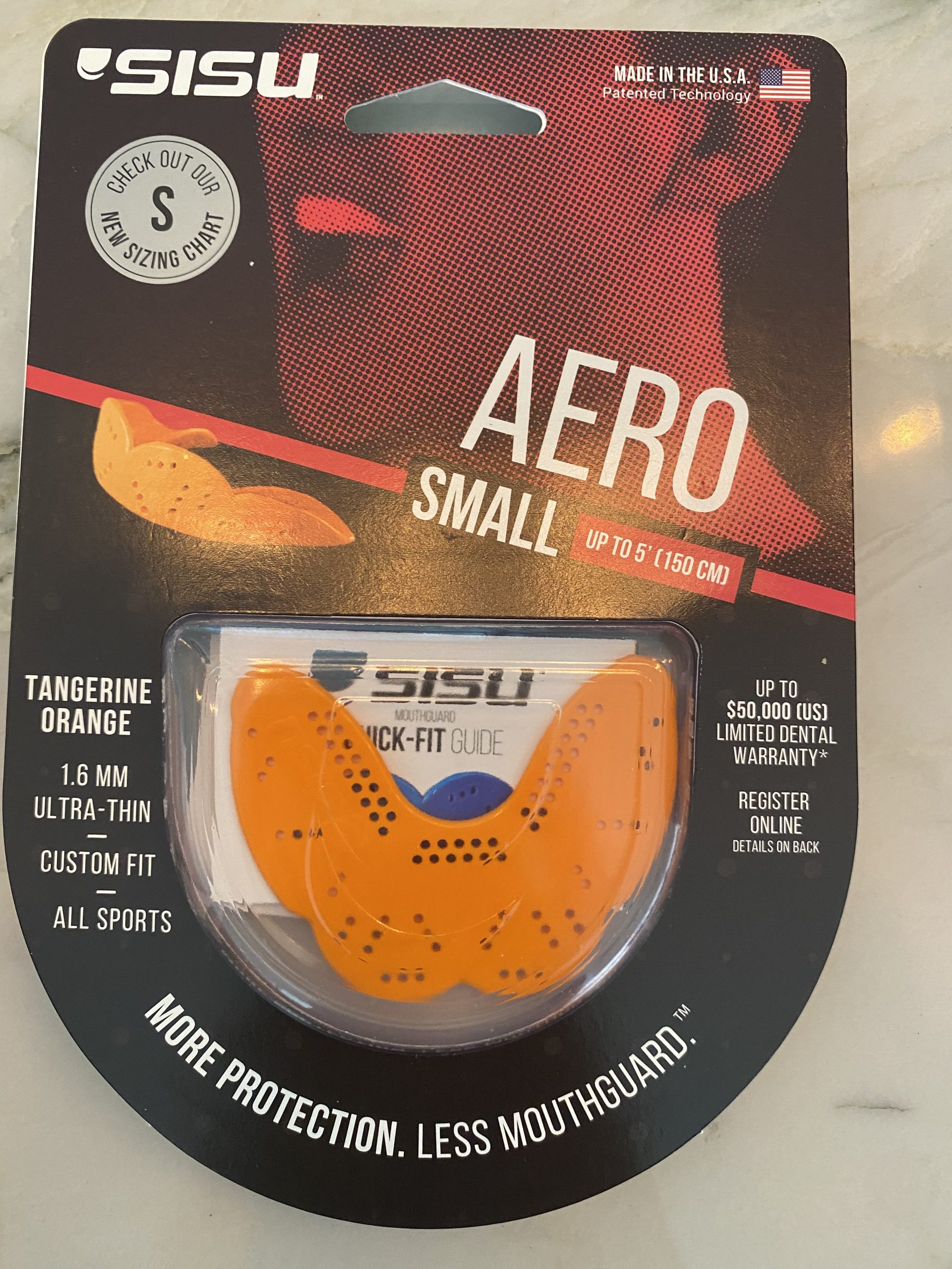 SISU Aero Small Mouthguard - 30% Stronger Protection, Remoldable Up to 20 Times, Ultra Slim customer photo 2
