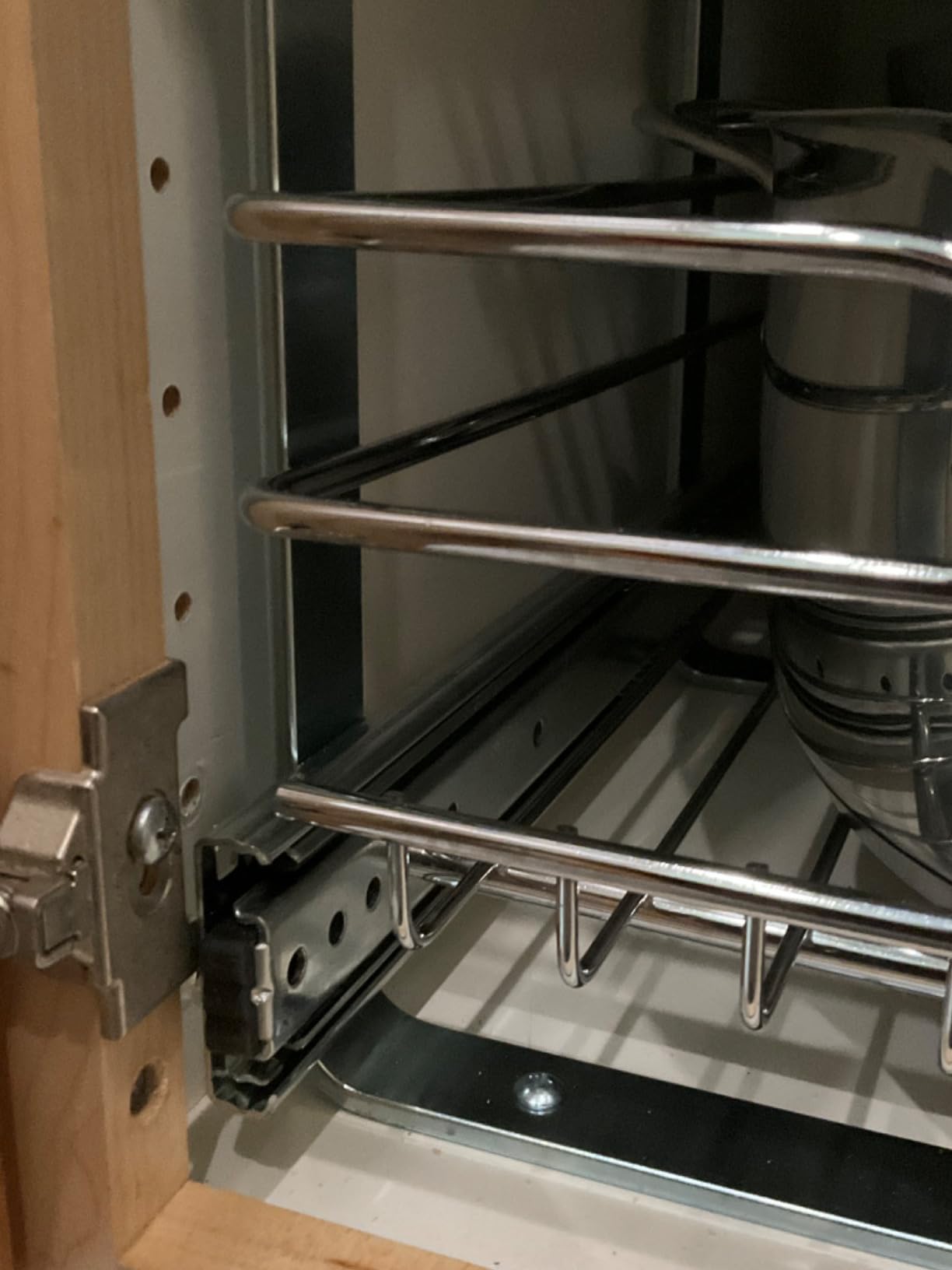 Rev-A-Shelf Pullout Organizer for Cabinets, Min Opening Width of 11.5