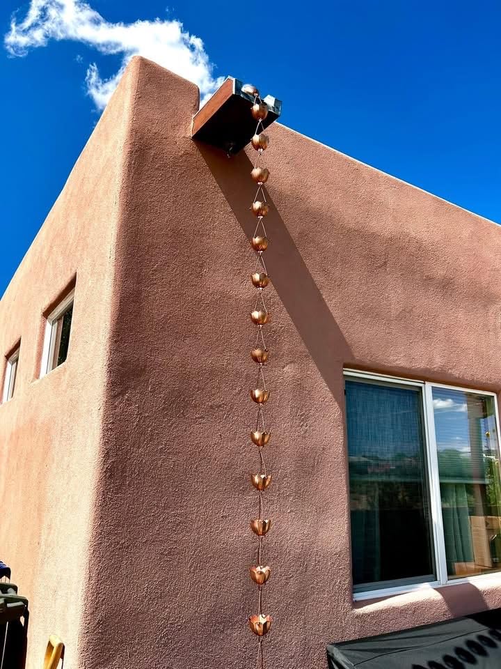 Rain Chains Direct - Pineapple Rain Chain - 8.5 FT - Pure Solid Copper - Premium Rain Chains for Gutters customer photo 1
