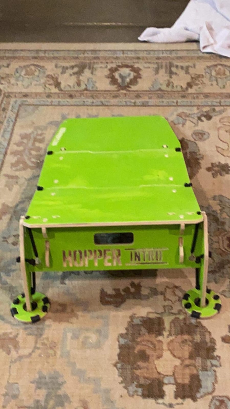 Hopper Intro 4 - Lightweight Portable BMX and MTB Jump Ramp - Perfect Bike Ramp for Small Jumps, Tricks, and Balance Training customer photo 1