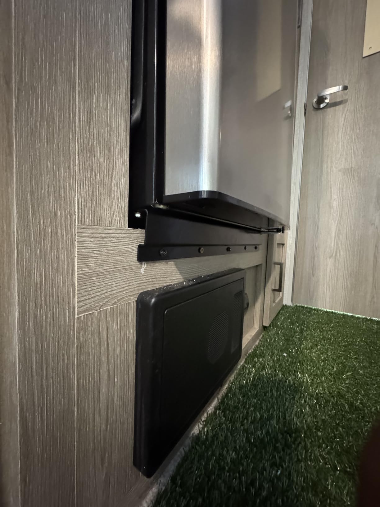 RecPro 4.4 Cu Ft 12V RV Refrigerator | Stainless Steel | Frost-Free | Reversible Door, Frost Free, Adjustable Shelves, 2W Interior LED Light, Built-in Lock customer photo 2