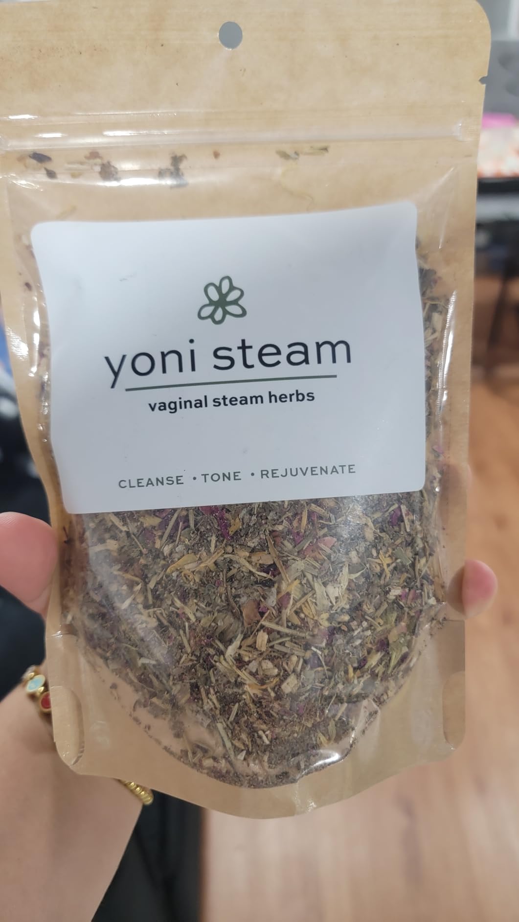 Postpartum Sitz Bath & Yoni Steam Herbs | 2-3 Steam Sessions | Sitz Bath Soak & Yoni Steaming Herbs For After Birth Recovery | Natural Remedy For Healing Perineal Tissue customer photo 1