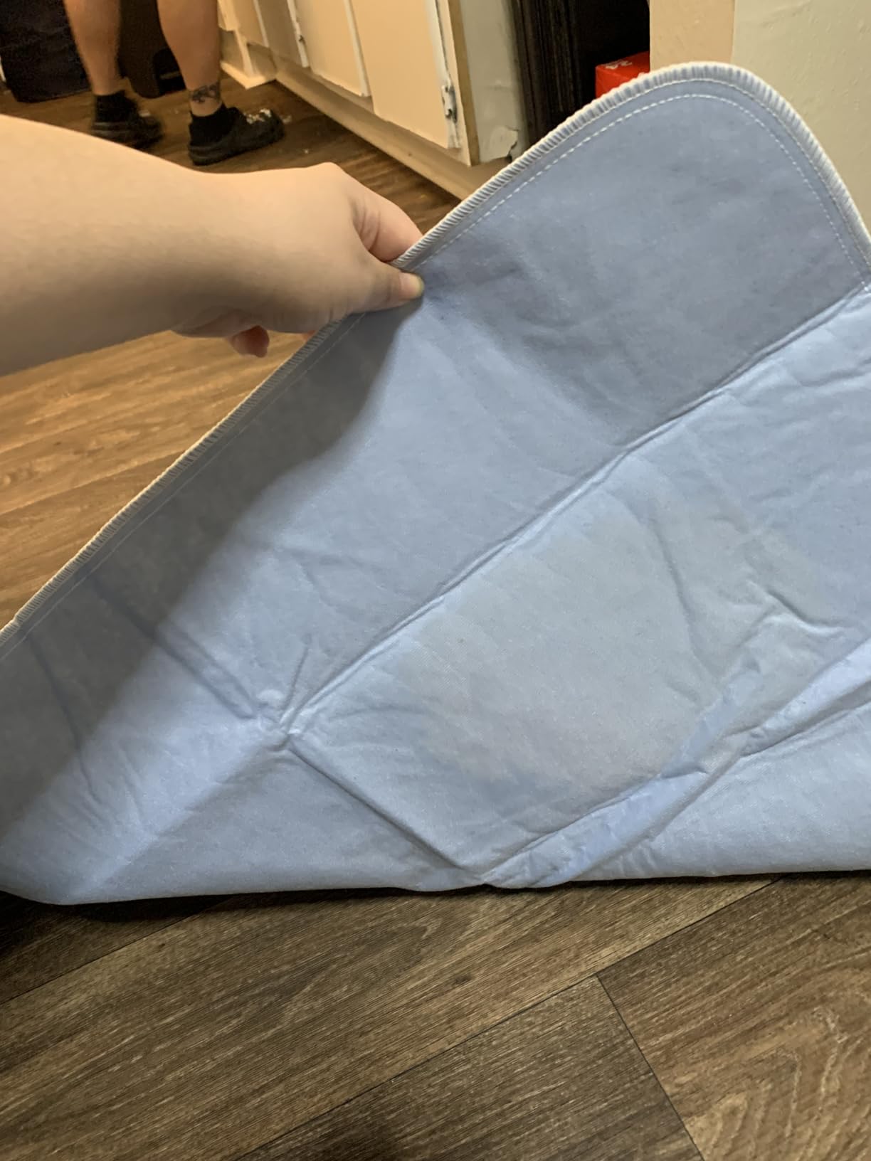 GREEN LIFESTYLE Washable Underpads - Large Pads for use as Incontinence Bed Pads, Reusable Pet Pads, Great for Dogs, Cats, Bunny, Seniors Bed Pad (Pack of 4 - 34x36) customer photo 1