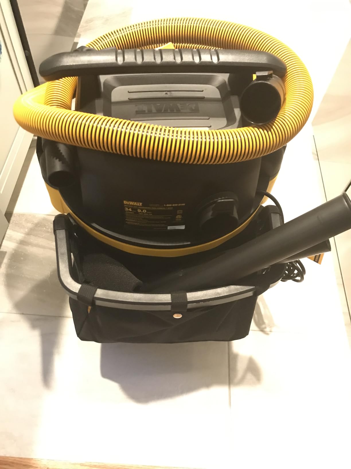 DEWALT 9 Gallon Wet/Dry VAC, Heavy-Duty Shop Vacuum with Attachments, 5 Peak HP, with Blower Function, DXV09PA customer photo 1