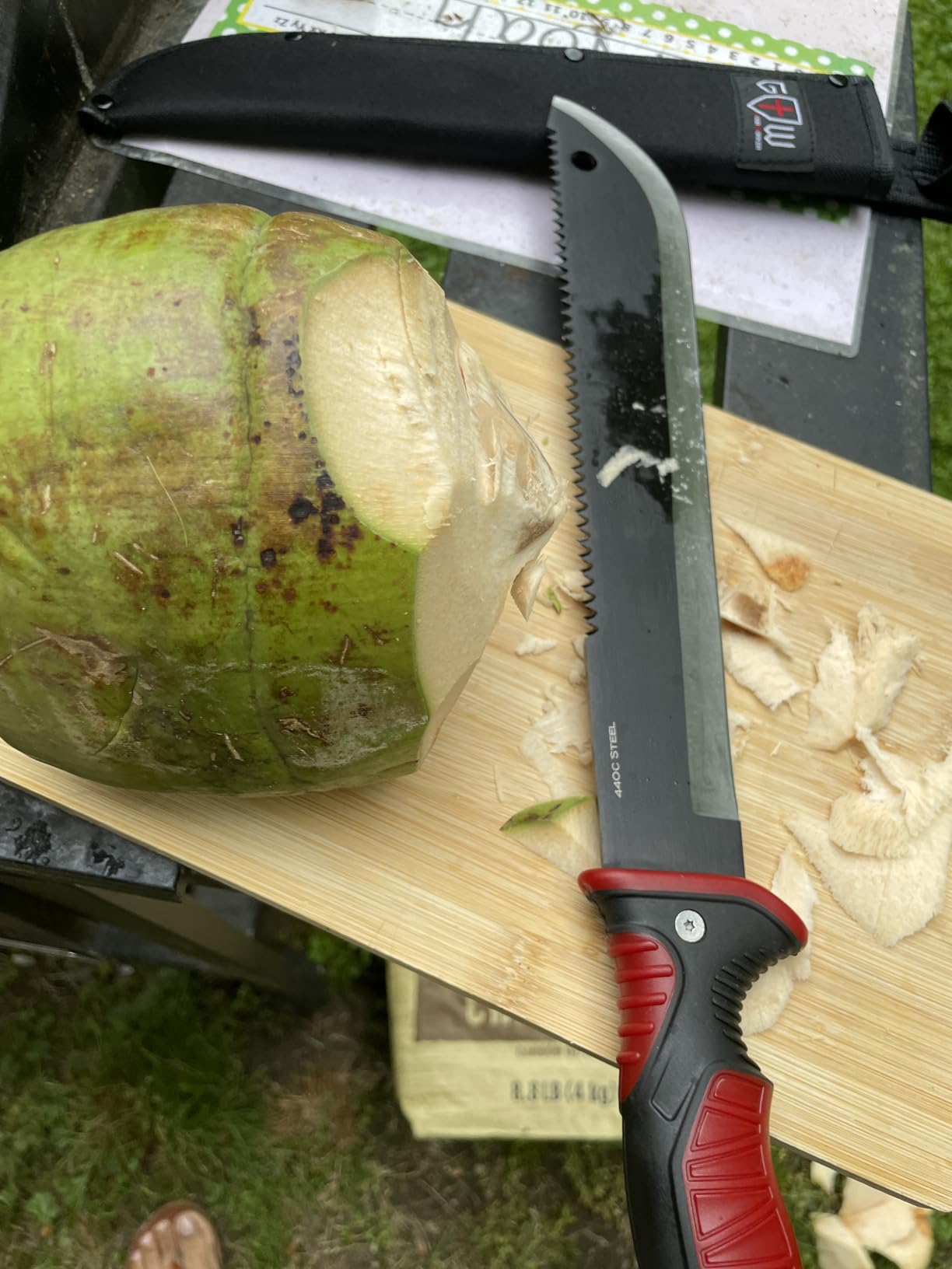 Machete with Saw 25