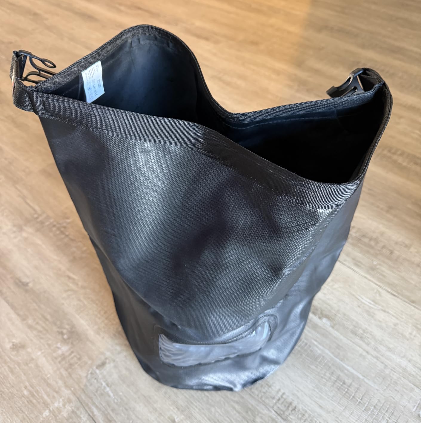 Weber Fuel Storage Bag, Holds 20 lb, Black | Weather-Resistant Storage Bag with Label Window for Pellets & Charcoal customer photo 1