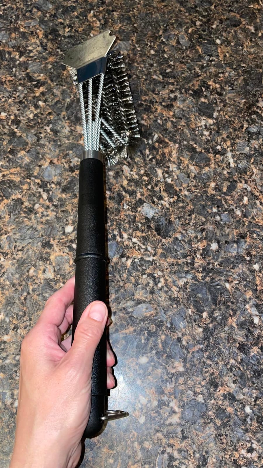 TNTOR Grill Brush with Scraper, 18