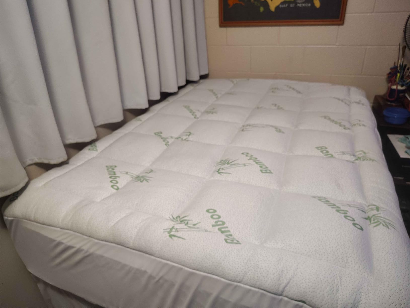 Niagara Sleep Solution Ultra Soft & Cooling Mattress Topper - Queen RV Size | Rayon Derived from Bamboo, Pillow Top, 20
