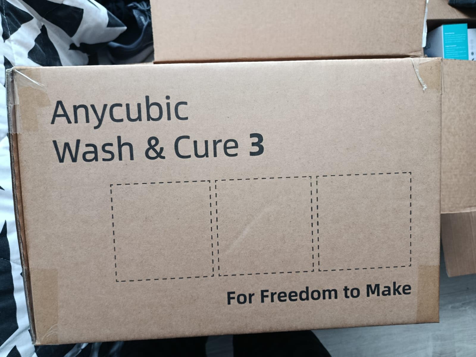 ANYCUBIC Wash and Cure Machine 3.0 with Twistable Gooseneck Light | 2 in 1 UV Washing and Curing Station for ANYCUBIC Photon Mono 4/Mono 4 Ultra/Mars Series LCD/DLP/SLA 3D Printer Models customer photo 2