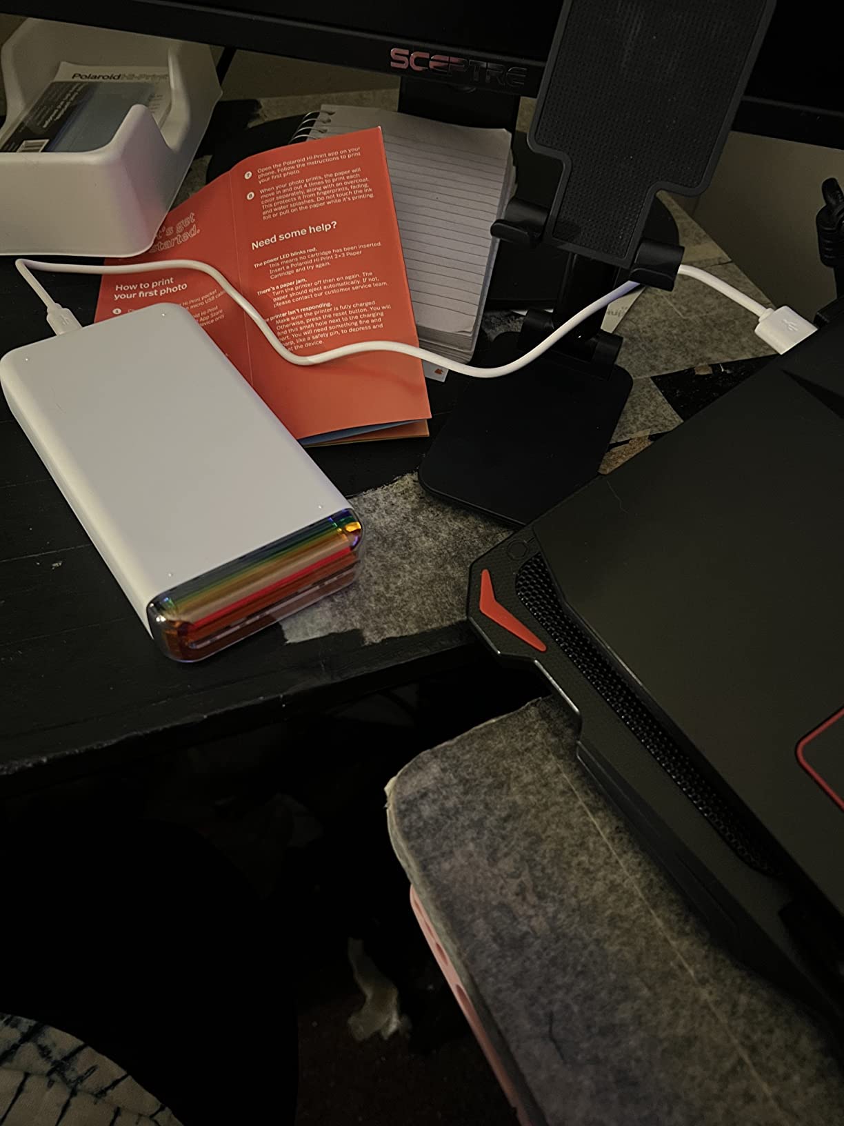 Polaroid Hi-Print - Bluetooth Connected 2x3 Pocket Phone Photo Printer with 2 Polaroid Hi Print 2x3 Paper Cartridges (40 Sheets) customer photo 1