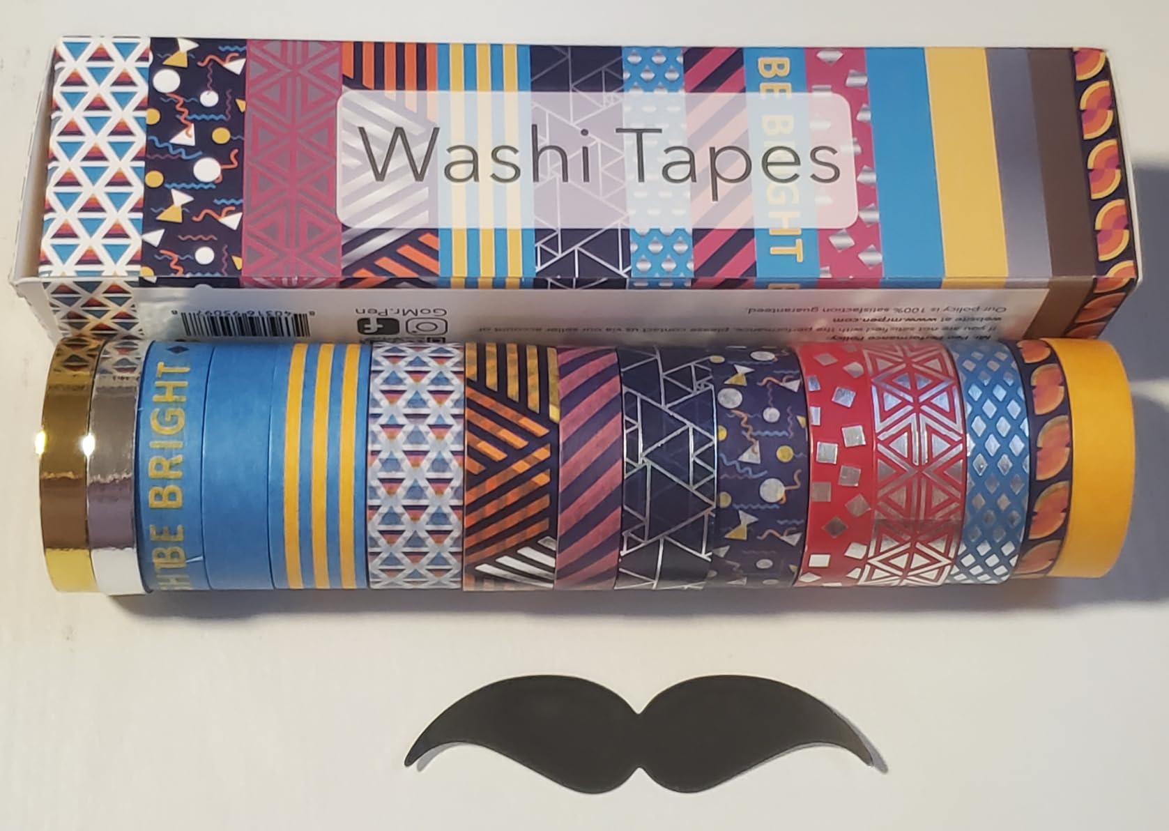 Mr. Pen- Washi Tape Set, 21 Rolls, Assorted Sizes, Floral | 5 Yards/Roll, Washi Tape for Scrapbook, Arts, Crafts, Journals and Planners customer photo 2