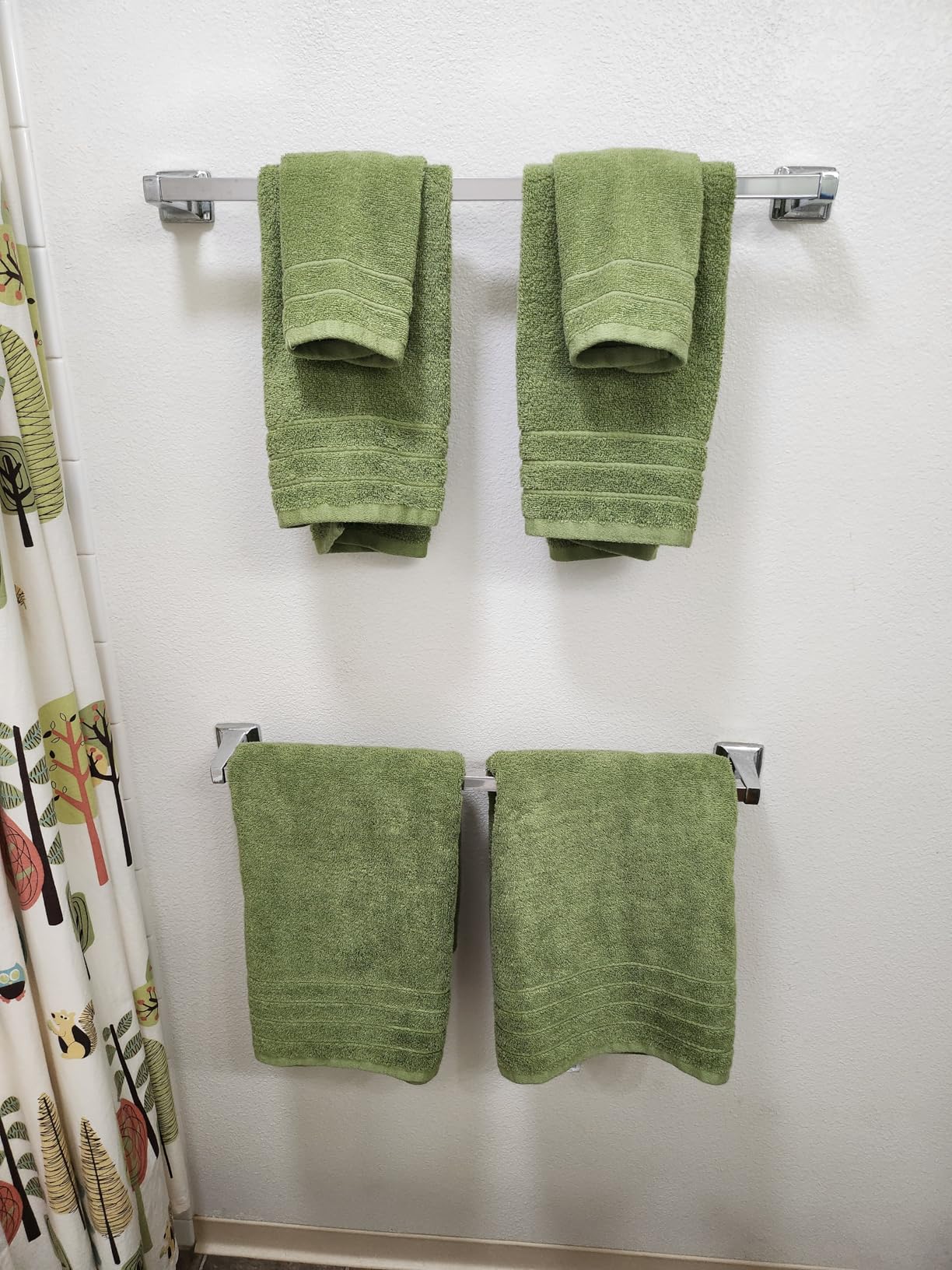Tens Towels 8 Piece Towel Set, 2 XL Bath, 2 Hand, 4 Washcloth, Dark Grey, 100% Cotton, Lighter Weight, Quicker to Dry, Super Absorbent, Perfect for Bathroom customer photo 2