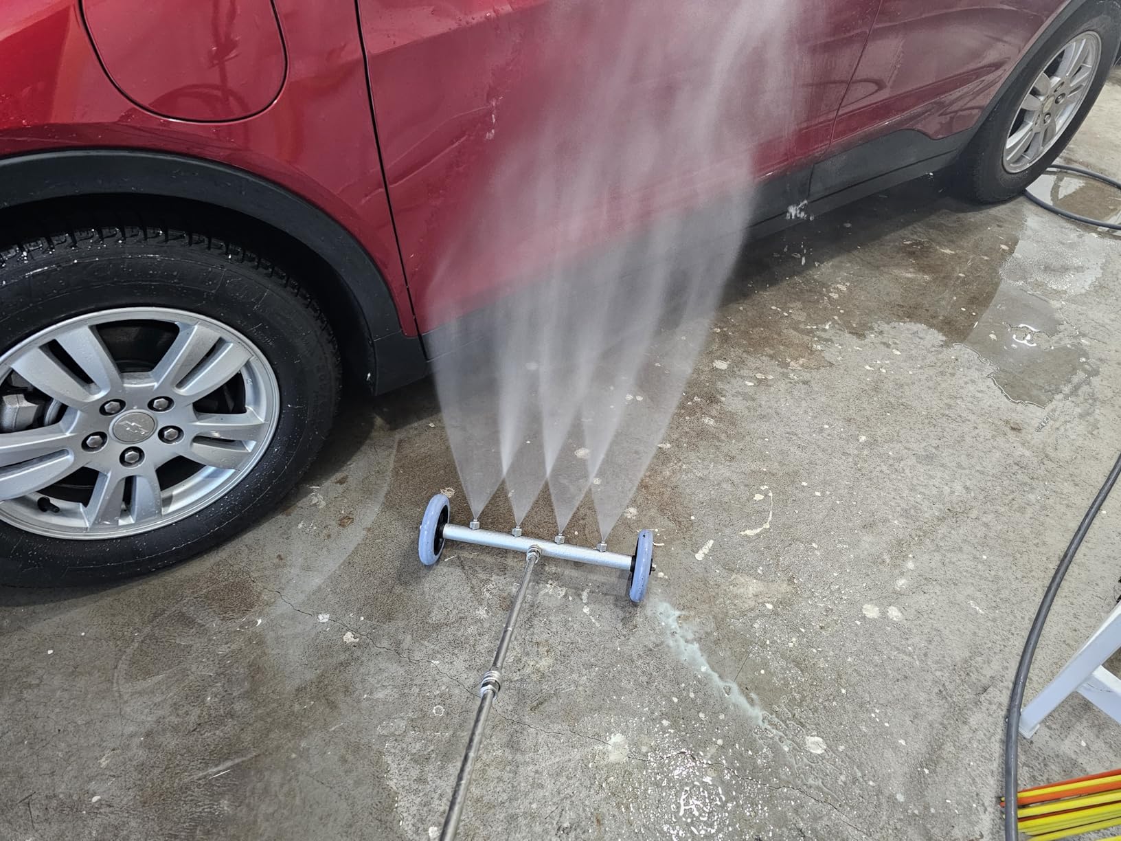 RIDGE WASHER Pressure Washer Undercarriage Cleaner, 16 Inch, 4000 PSI | Undercarriage Washer, Power Washer Under Car Cleaner with Straight Extension Wand customer photo 2