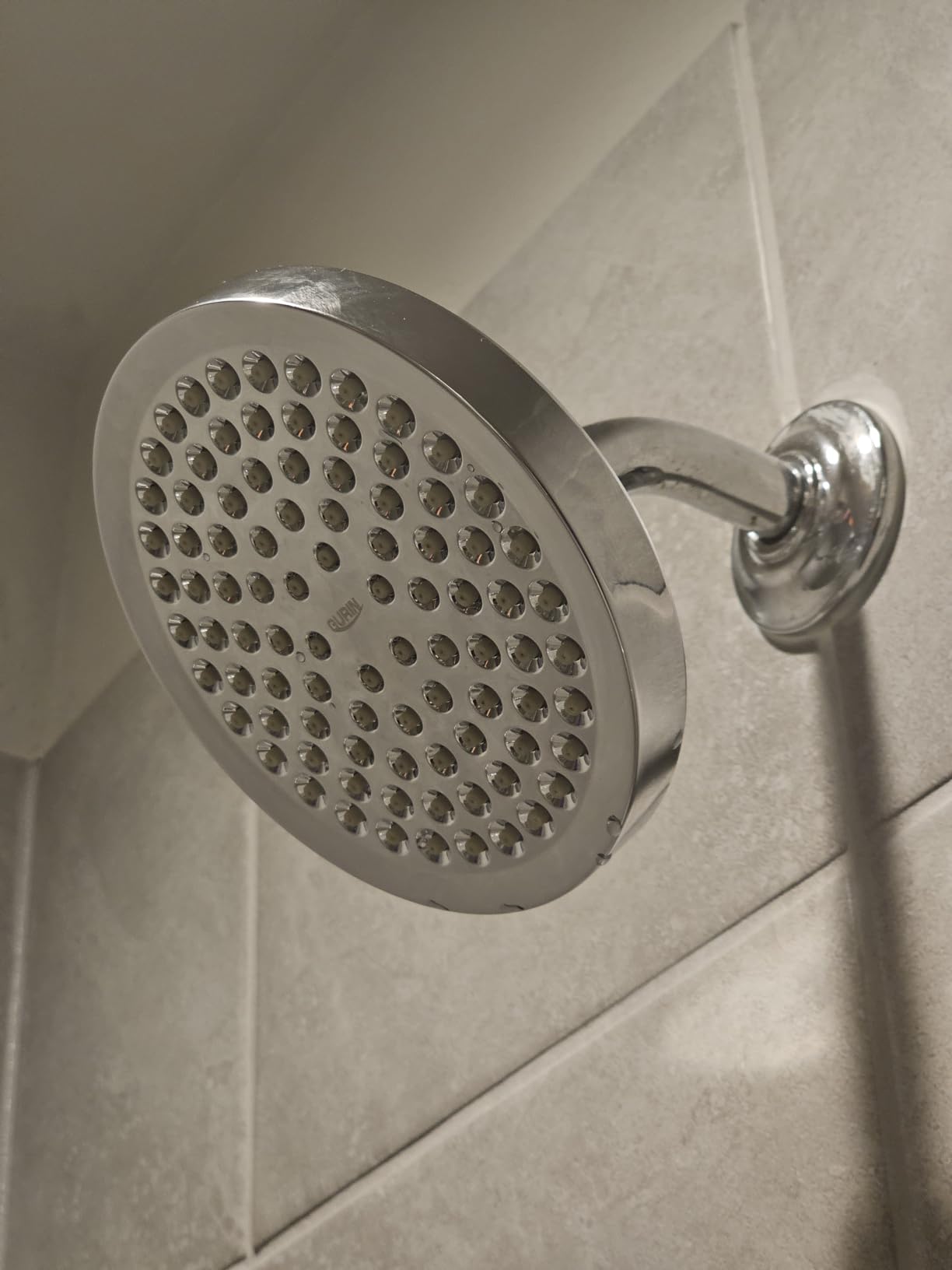 GURIN Shower Head - Luxury Polished Chrome Finish - Rain Showerhead 6 Inch customer photo 2