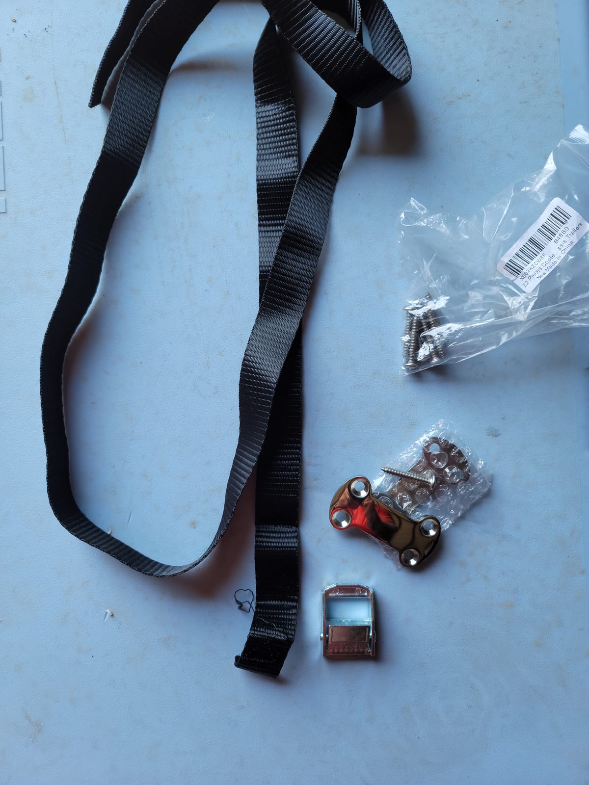 Cooler Tie Down Kit Compatible with YETI & RTIC Coolers, Universal Cooler Straps with Deck Plates & Screws customer photo 1