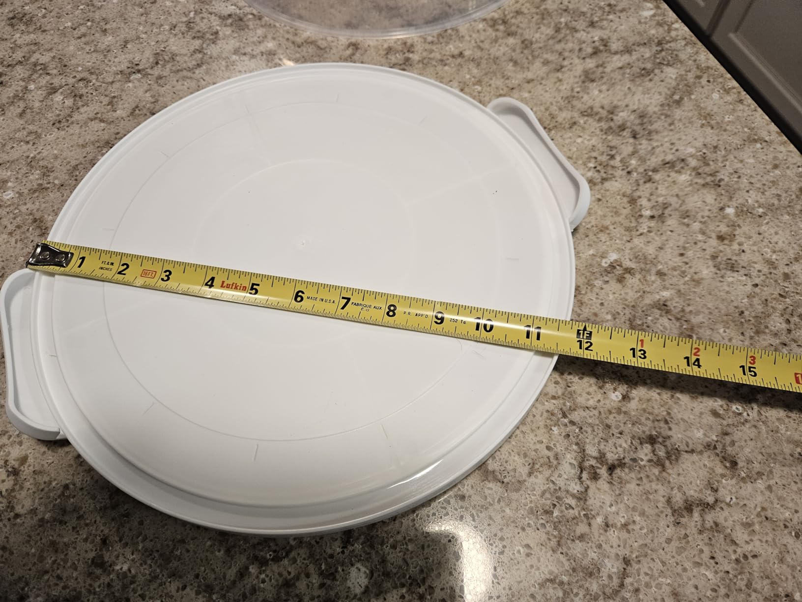 Top Shelf Elements Pie, Cheesecake Carrier for up to 11 in x 3 in cake. Two Sided Fashionable Stand Doubles as Five Section Serving Tray Perfect Taker Caddie for Travel customer photo 2