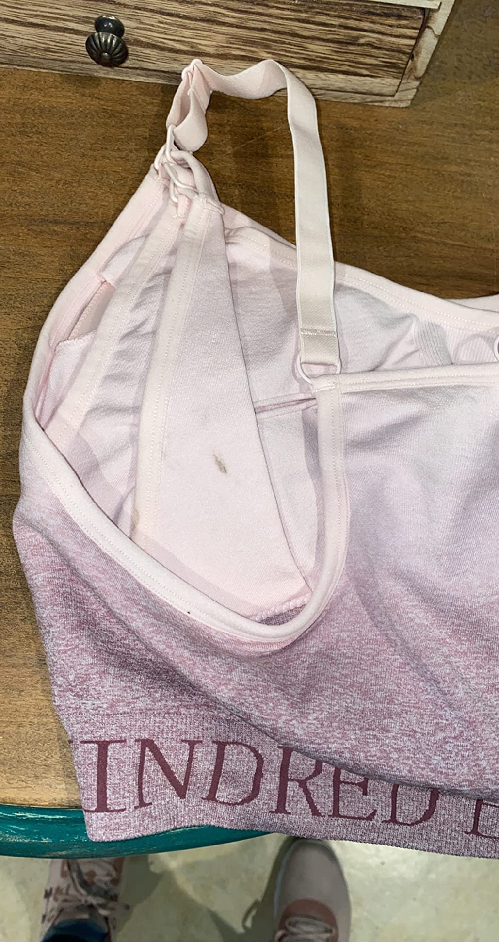 Kindred Bravely Sublime Hands Free Pumping & Nursing Sports Bra | Racerback, wire free & breathable maternity bra with four way stretch. Supportive for workouts. Compatible with breast pumps customer photo 1