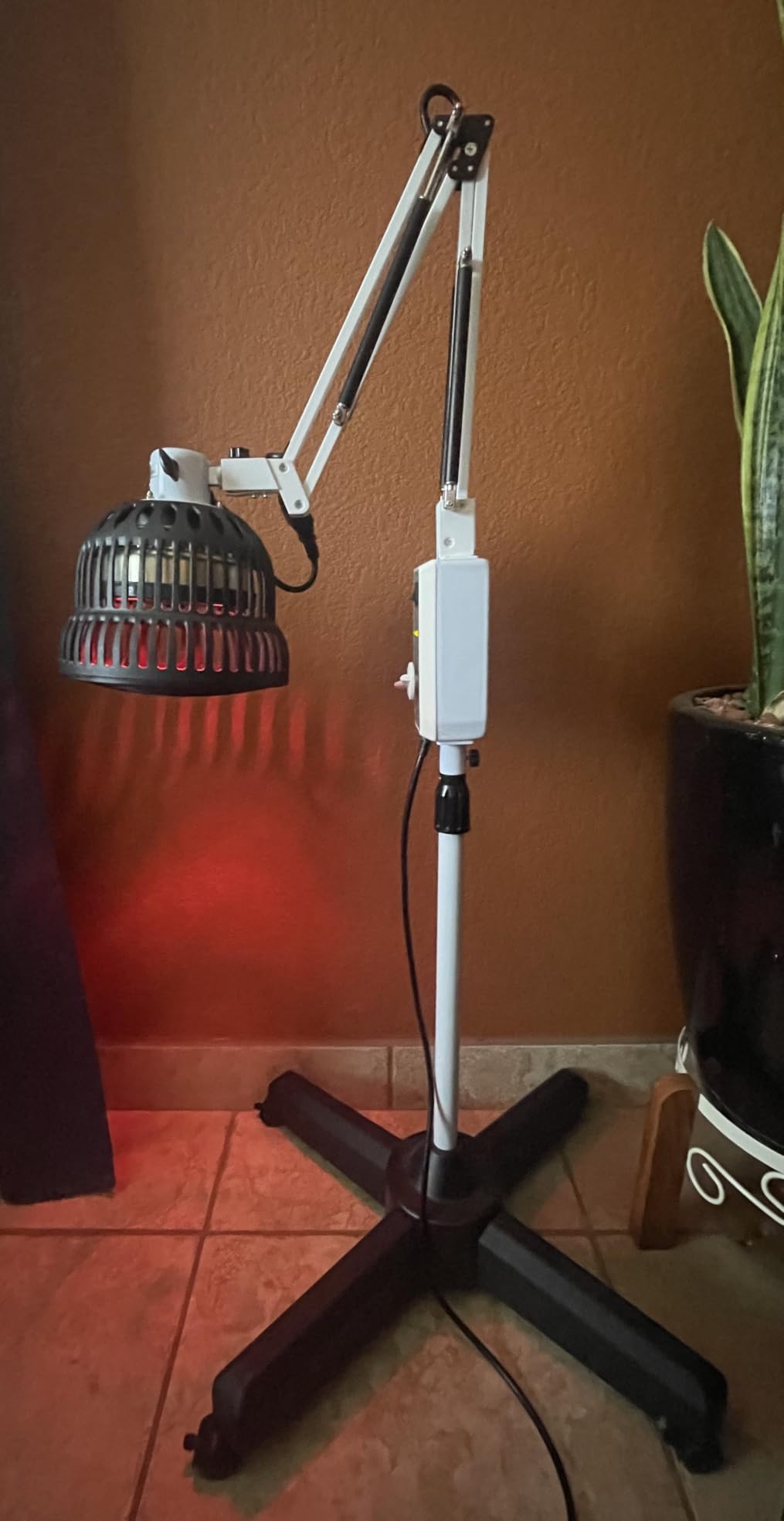 3-in-1 Infrared Instant Warm TDP Heat Lamp | Most Complete Product | Near Infrared + Far Infrared + Element Plate | D-10 customer photo 1