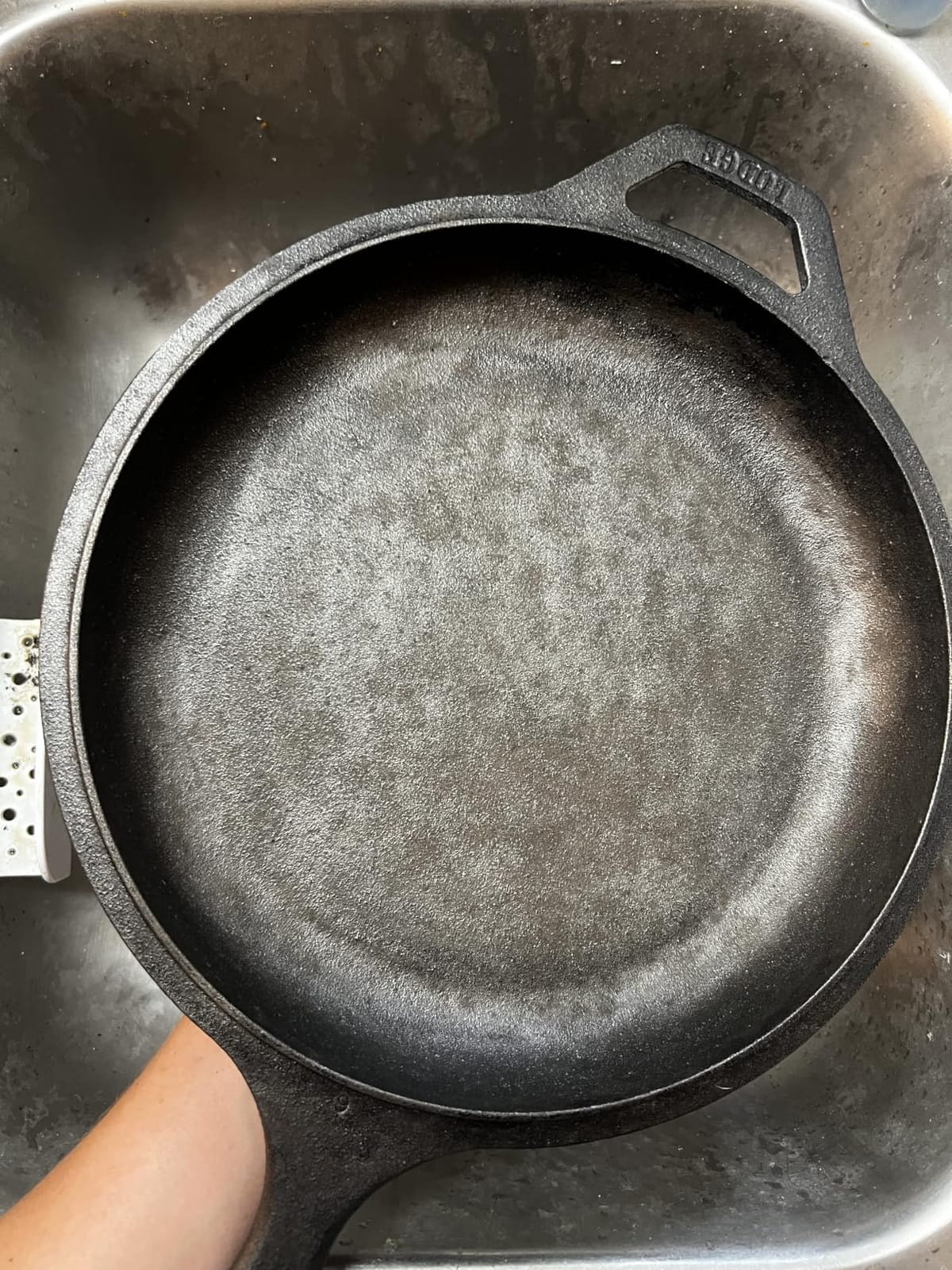Lodge Rust Eraser Cast Iron Restoration Cleaning Block for Cookware | Cast Iron Rust Restoration Cleaning Block for Removing Rust from Skillets, Griddles & Cookware Surfaces customer photo 1
