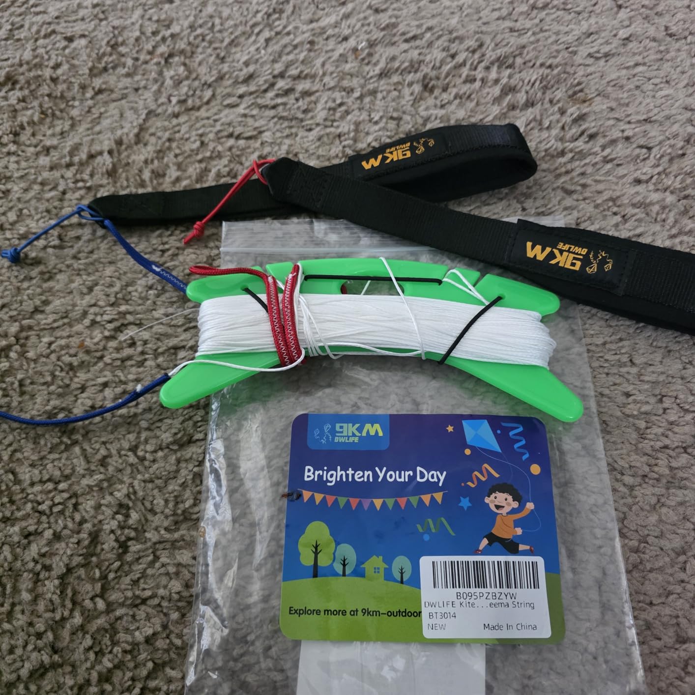 9KM DWLIFE Sport Kite Wrist Straps & Flying Lines for Precise Control customer photo 1