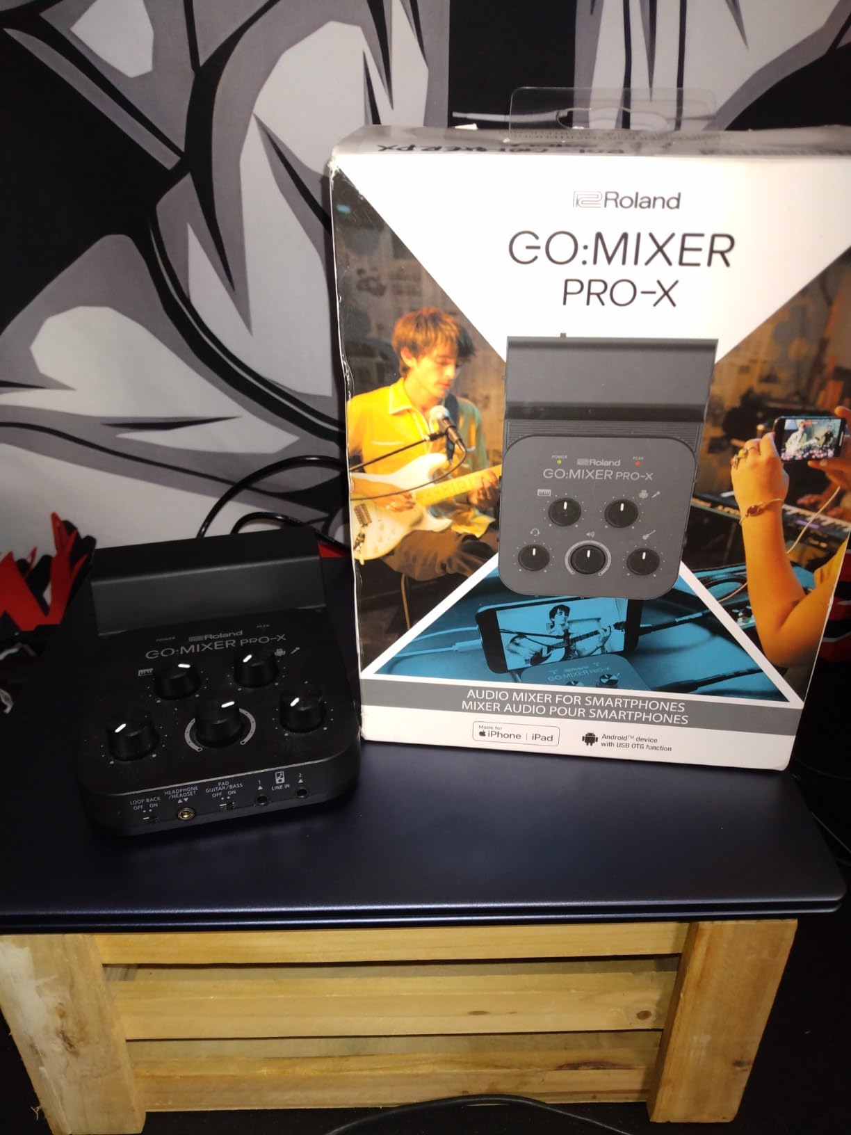 Roland GO:MIXER PRO-X Audio Mixer for Smartphones | Connect and Mix up to 7 Audio Sources | Add Studio Quality Audio to your Social Content and Livestreams customer photo 1