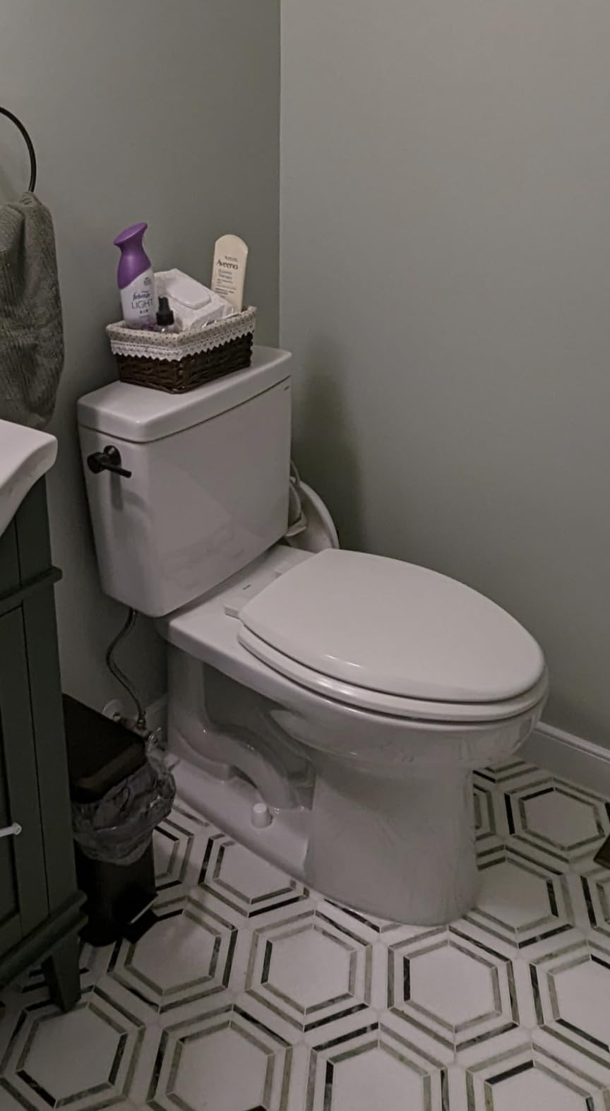 TOTO Drake Two-Piece Elongated 1.6 GPF Universal Height TORNADO FLUSH Toilet with CEFIONTECT, Cotton White - CST776CSFG#01 customer photo 1