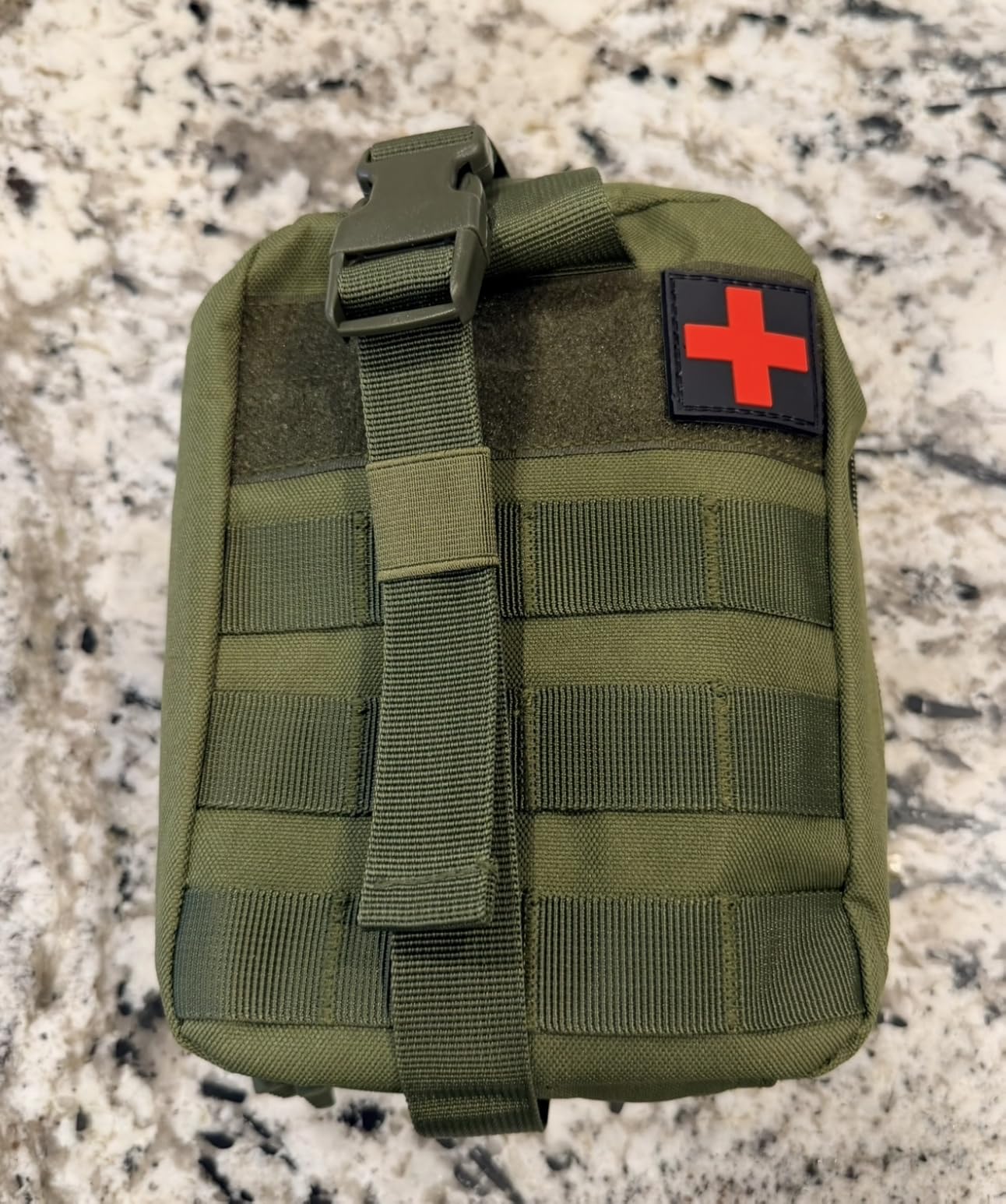 LUXMOM Survival Kit and First Aid Kit, 142Pcs Professional Survival Gear and Supplies Equipment with Molle Pouch, Gift for Fathers Day Men Dad Husband Camping Hiking Hunting Outdoor Adventure customer photo 1