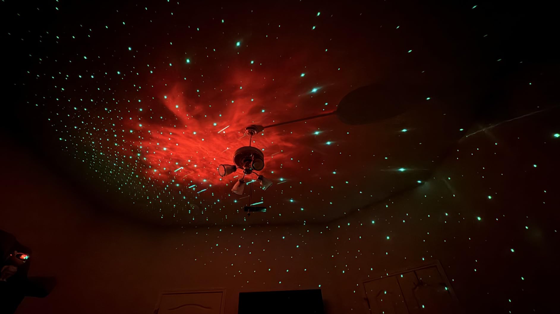 Star Projector Galaxy Night Light - Astronaut Space Projector, Starry Nebula Ceiling LED Lamp with Timer and Remote customer photo 1