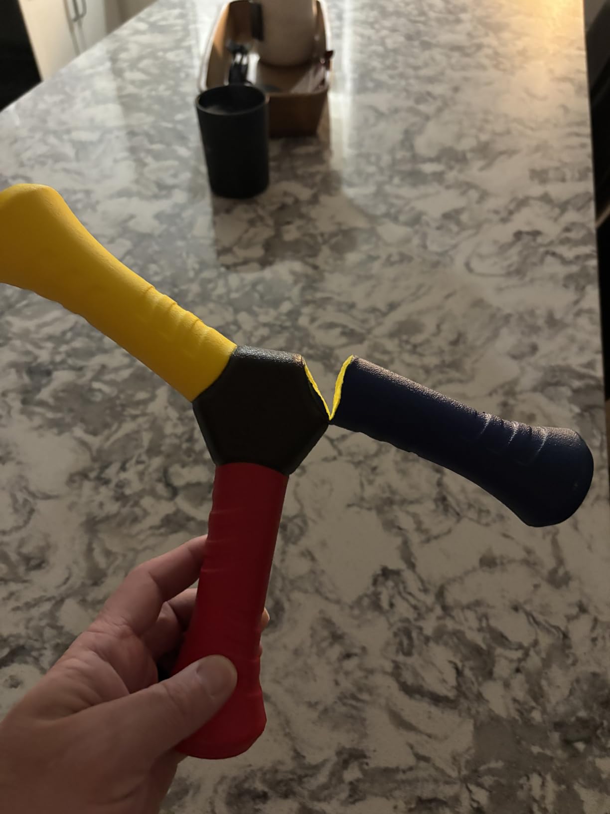 CHAMPKEY Hand Eye Coordination Trainer | Reaction Speed Training Tool | Improve Reflex, Agility, and Focus for Sports and Exercise customer photo 2