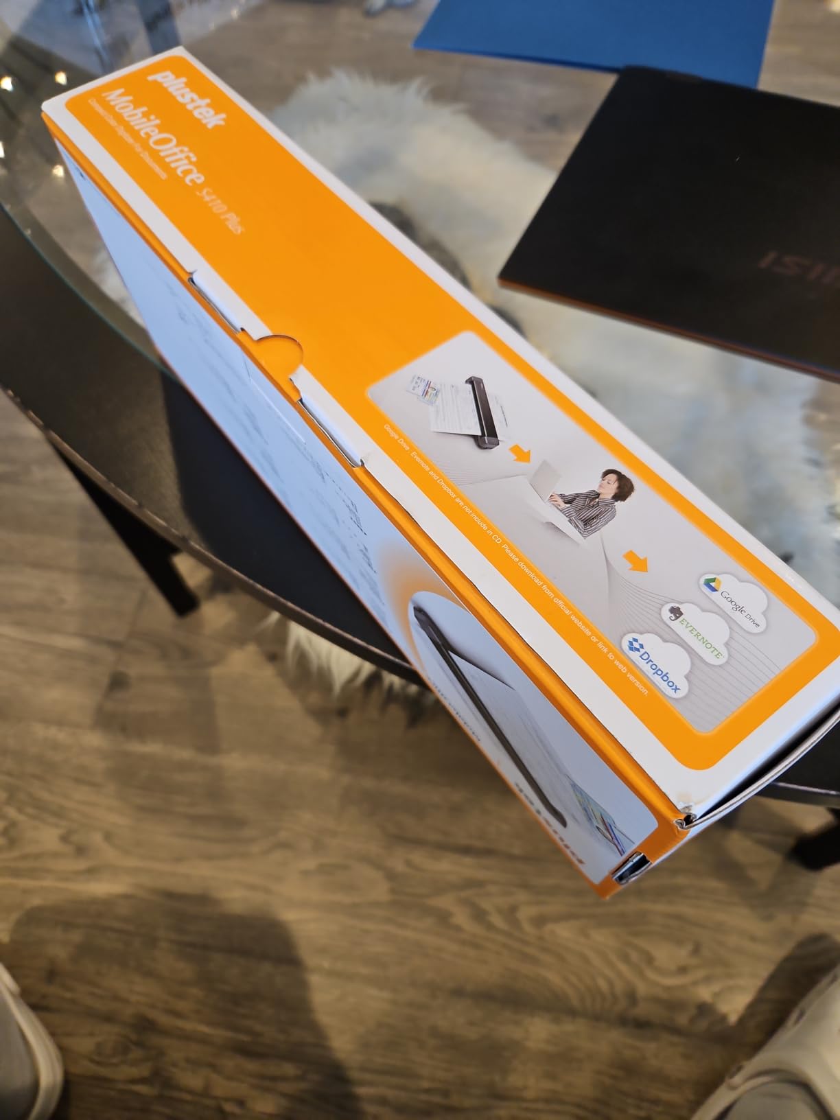 Plustek Mobile Scanner S410 Plus - Portable Sheet-Fed Document Scanner - for Windows 7 / 8 / 10 / 11, Featuring Button-Free Scanning with Included OCR Software | Support Windows 7 / 8 / 10 / 11, Featuring Button-Free Scanning with Included OCR Software. USB Powered customer photo 1