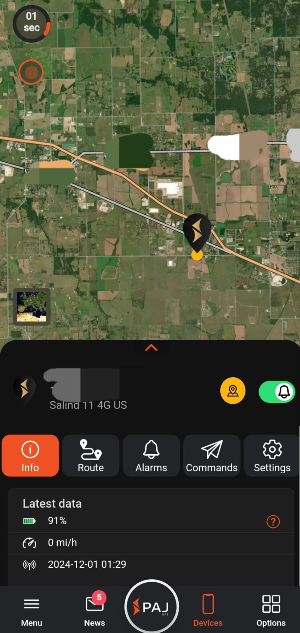 SALIND 4G GPS Tracker for Fleet, Heavy-Duty Tracking Device for Trucks | Up to 70 Days Battery - Worldwide GPS Tracking - Anti-Theft GPS Device with Strong Magnet - Geofence - Subscription Required customer photo 1