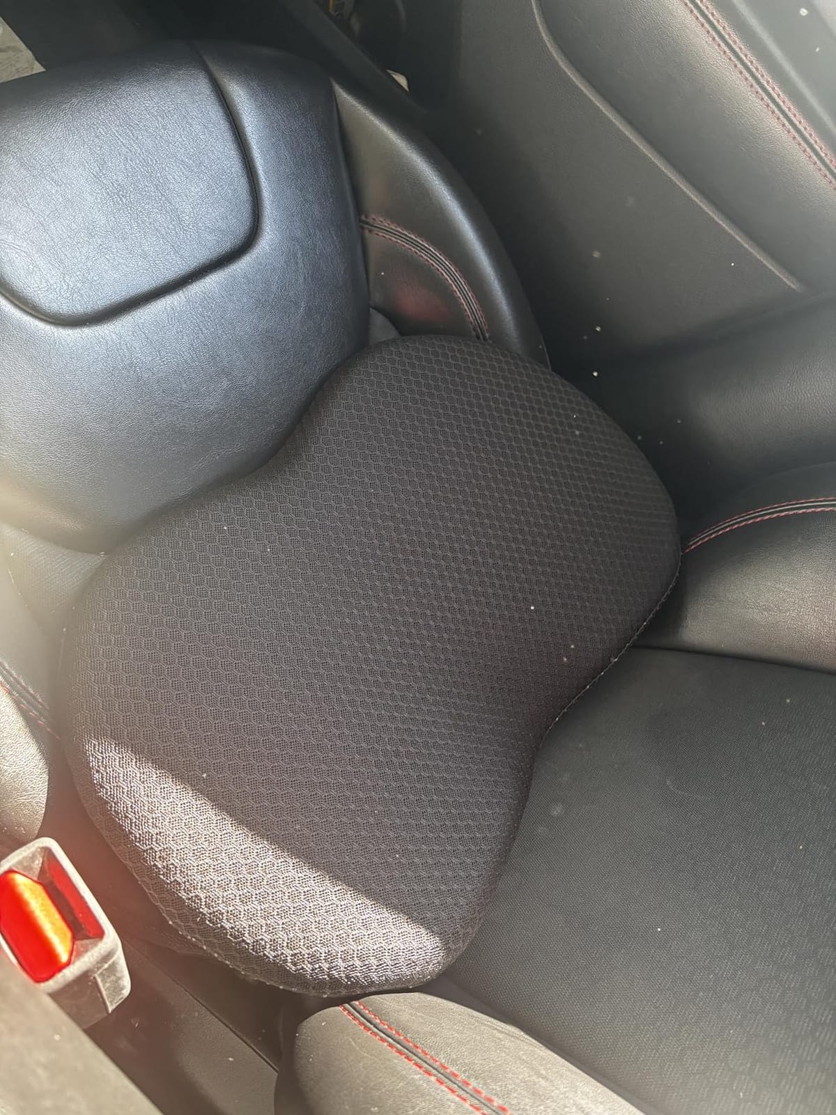 Livtribe Car Seat Cushion, Comfortable Wedge Seat Cushions for Long Driving | Memory Foam Seat Pad for Sciatica & Back Pain Relief customer photo 1