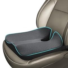 anzhixiu Elevated Car Seat Cushion for Improved View- Black | Heightening Car seat cushion supports spine and reduces lower back pressure customer photo 2