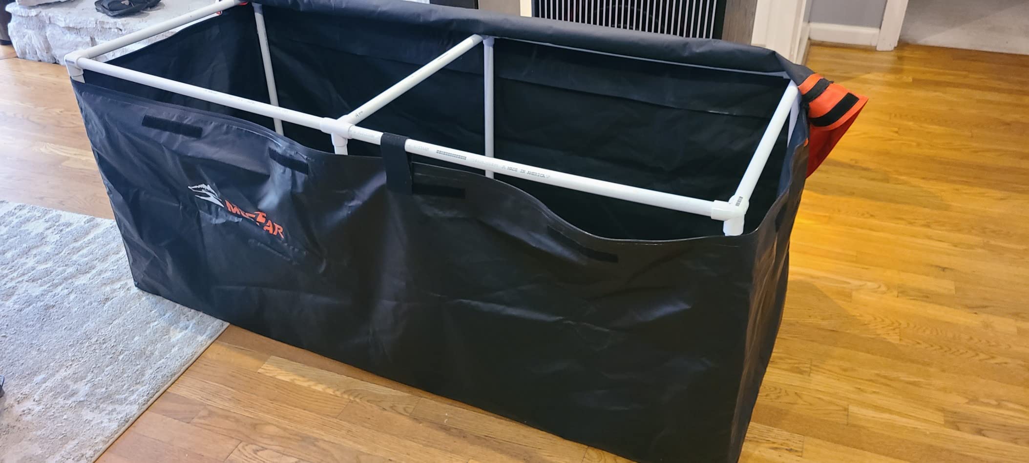 Car Roof Bag Rooftop Cargo Carrier Bag Waterproof 21 Cubic Feet roof Cargo | Soft Shell Luggage rack bag for All Vehicle with/Without Rack,Includes Anti-Slip Mat,10 Reinforced Straps,6 Door Hooks,Lock customer photo 2