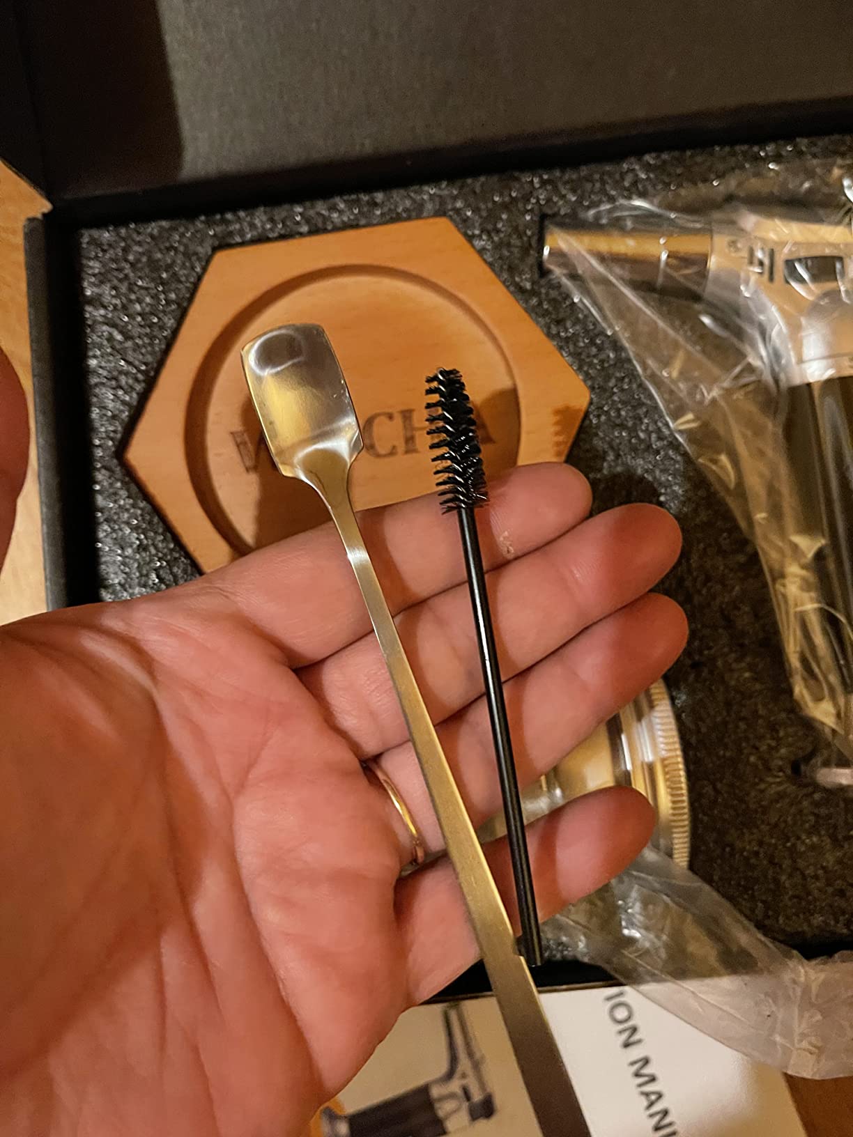 Bourbon Whiskey Gifts for Men Dad - Fun Cocktail Smoker Kit with Torch | Birthday Anniversary Unique Gifts for Men Dad Boyfriend Husband Grandpa, Cool Smoked Bourbon Kit, Mens Gifts Ideas customer photo 1