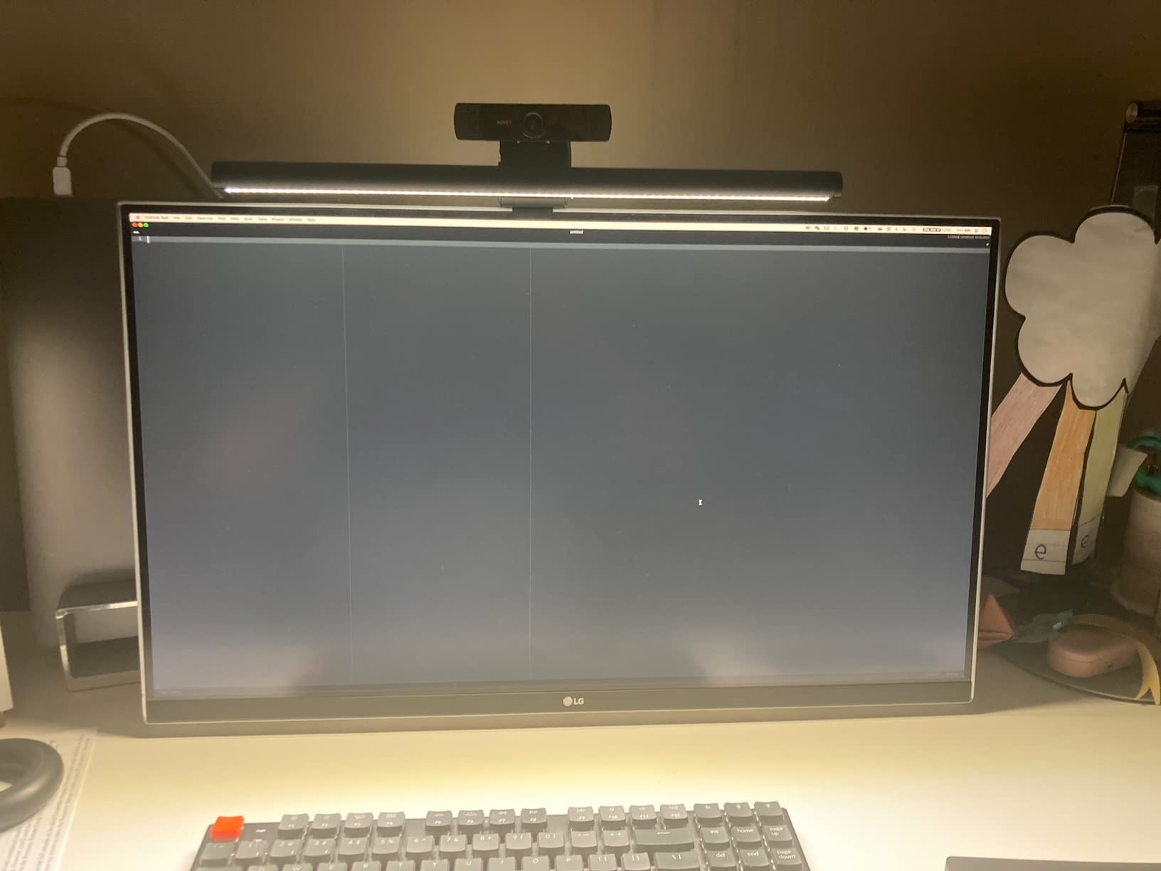 OOWOLF Monitor Light Bar with Remote, Ra95 Computer Monitor Lamp for Eye Caring, USB Reading Lamp Task Lamp, Dimmable Light Bar with Backlight, No Glare Space Saving Home Office 16.14
