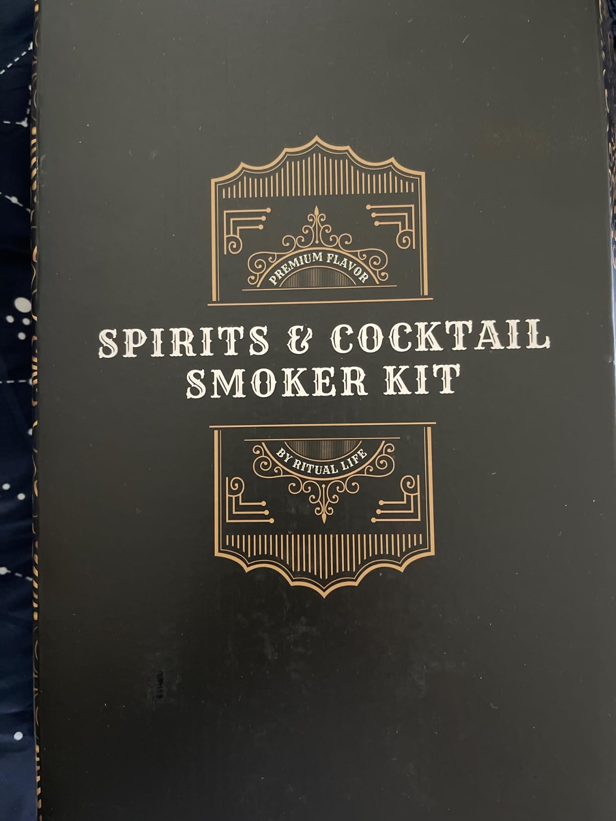 Whiskey Smoker Kit - Cocktail Smoker Kit with Torch, 2 Whiskey Glasses, 2 Ice Ball Makers, 6 Flavors Wood Chips - Old Fashioned Smokers - Bourbon Drink Smoking Set - Whiskey Accessories Gifts for Men customer photo 1