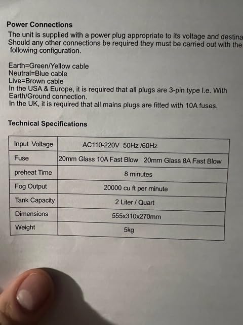 Telbum Fog Machine 1500 Watt and 16000 CFM Fog with 2 Sets of Controllers, Professional Smoke Machine for DJ Stage Halloween Party Wedding Christmas customer photo 2
