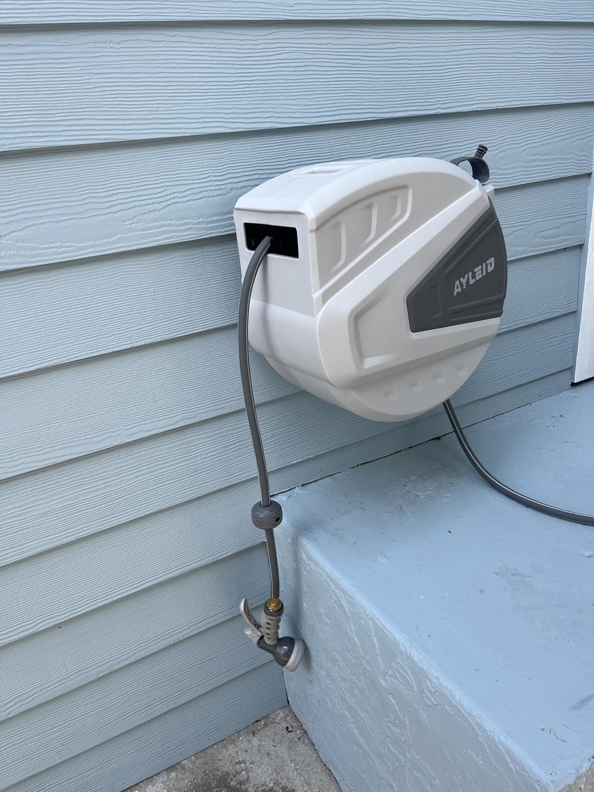 Ayleid Retractable Garden Hose Reel, 1/2